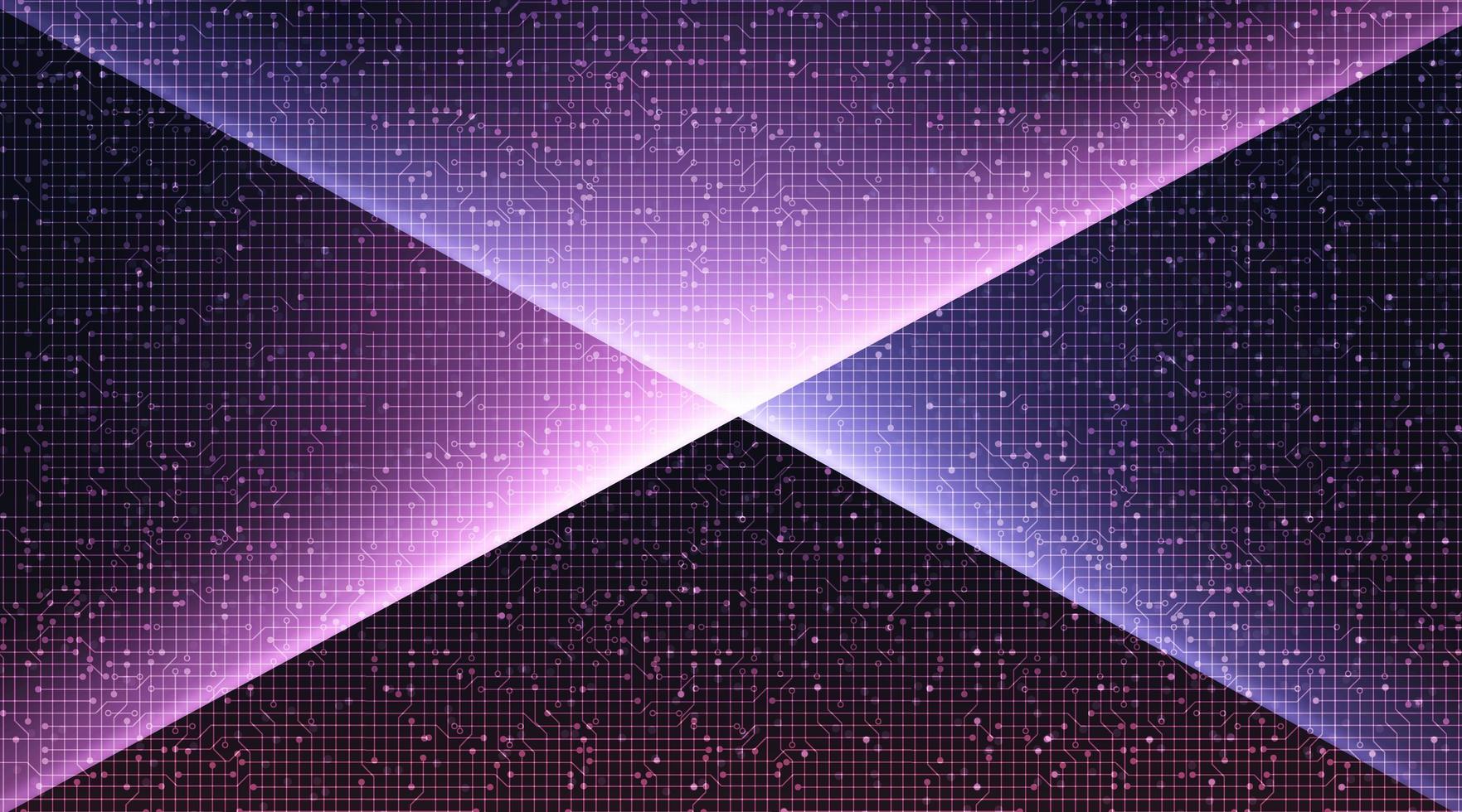 Light Violet Technology Background. vector