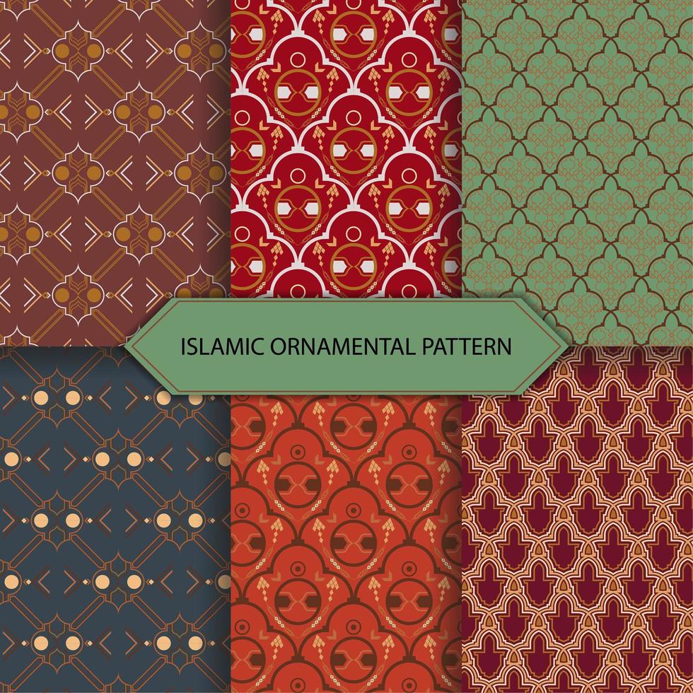 Islamic Shape Pattern vector