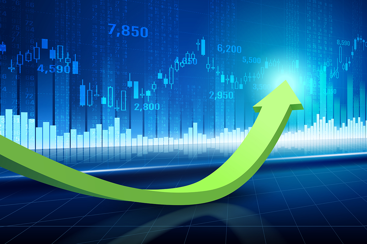 Technical Graph Of Stock Market 692511 Vector Art At Vecteezy