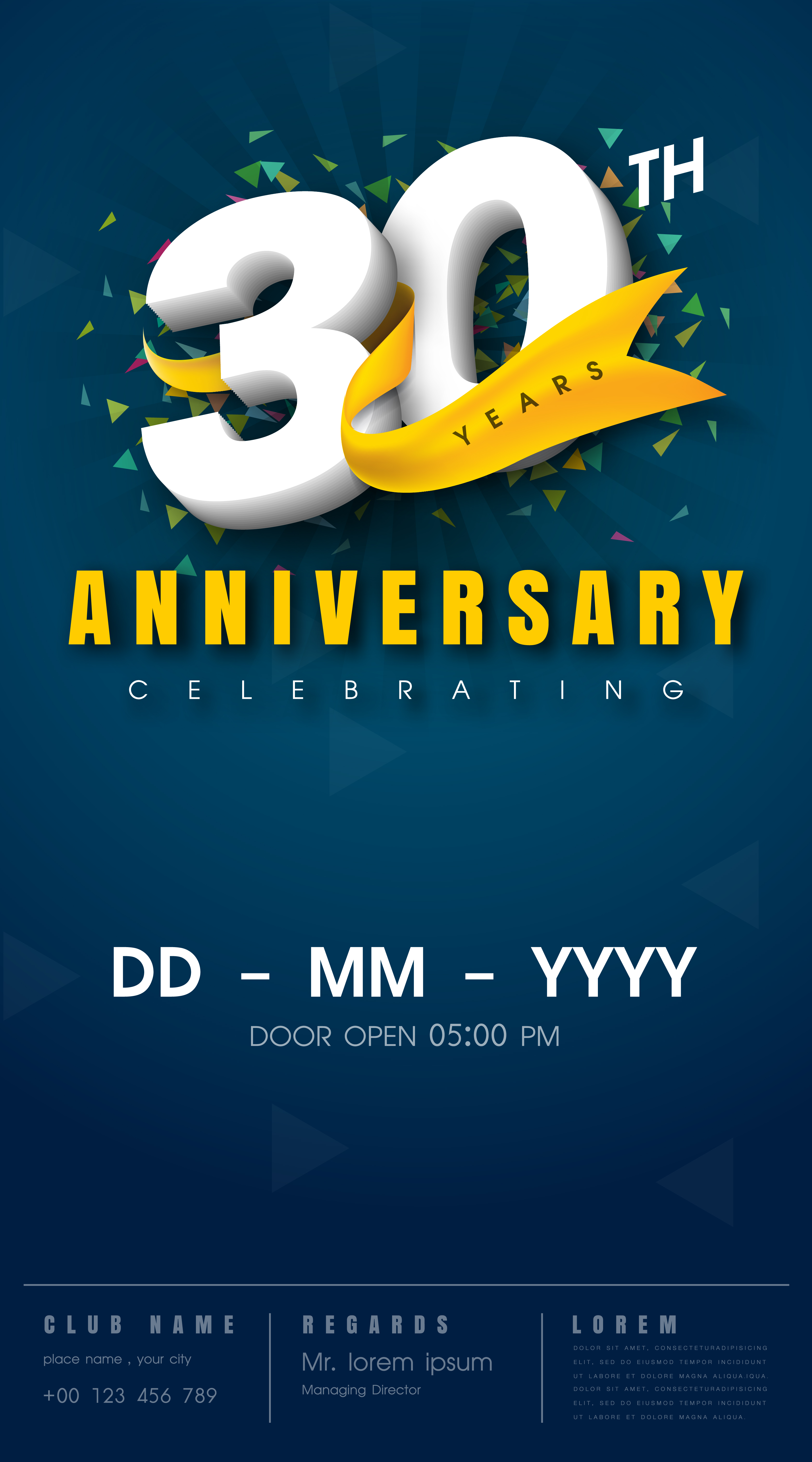 30th-anniversary-invitation-card-template-download-free-vectors