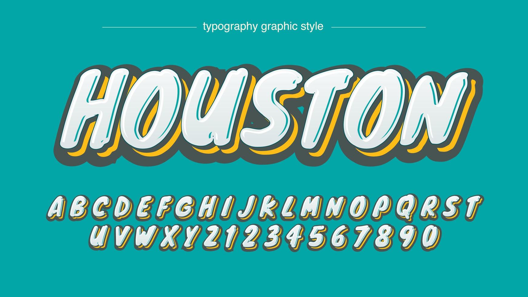 Grafitti Style Bold Calligraphy Design vector