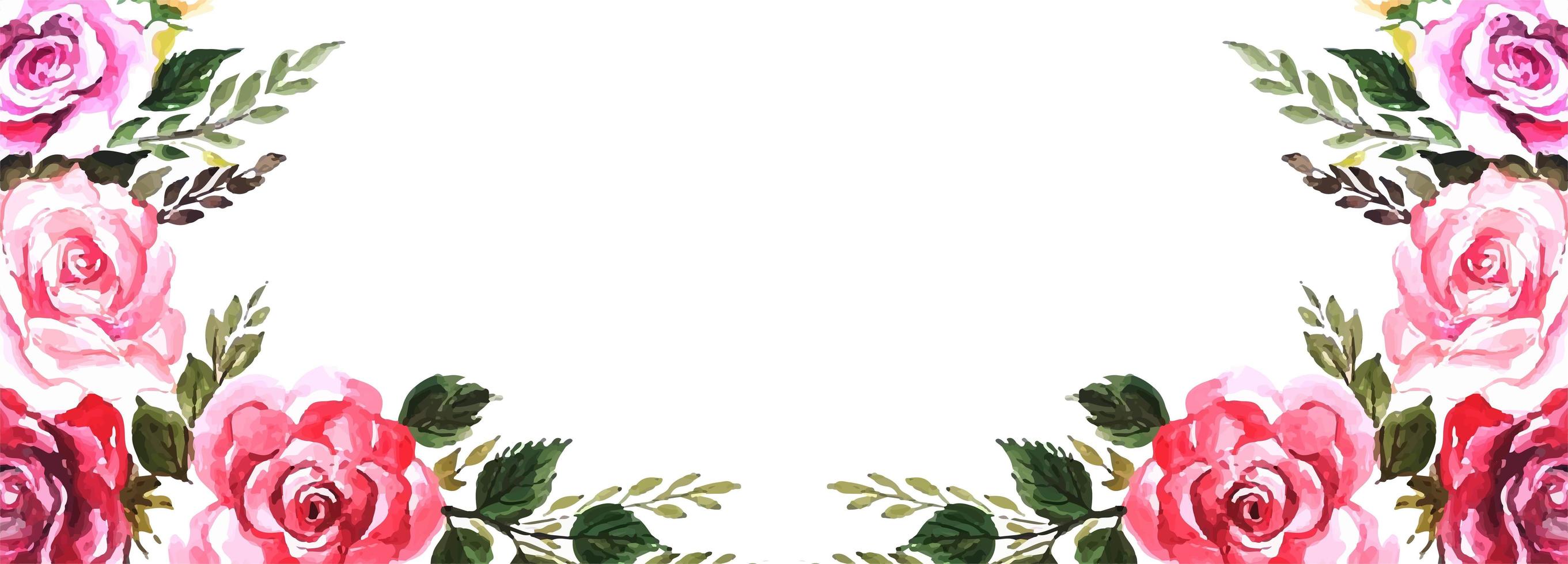 Elegante fondo de flores vector