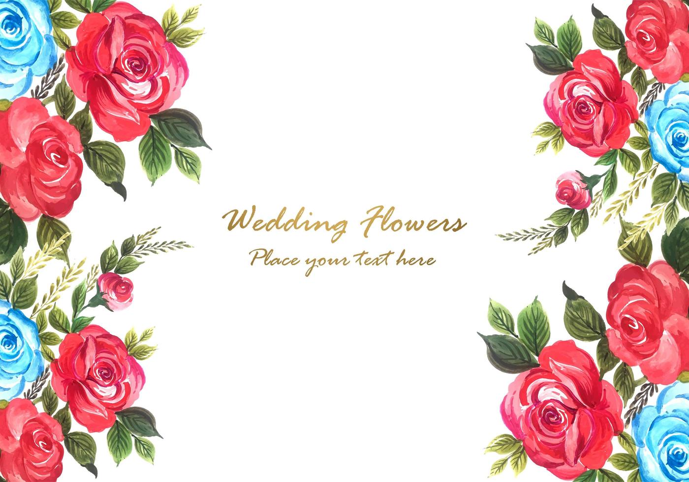 decorative floral frame  vector