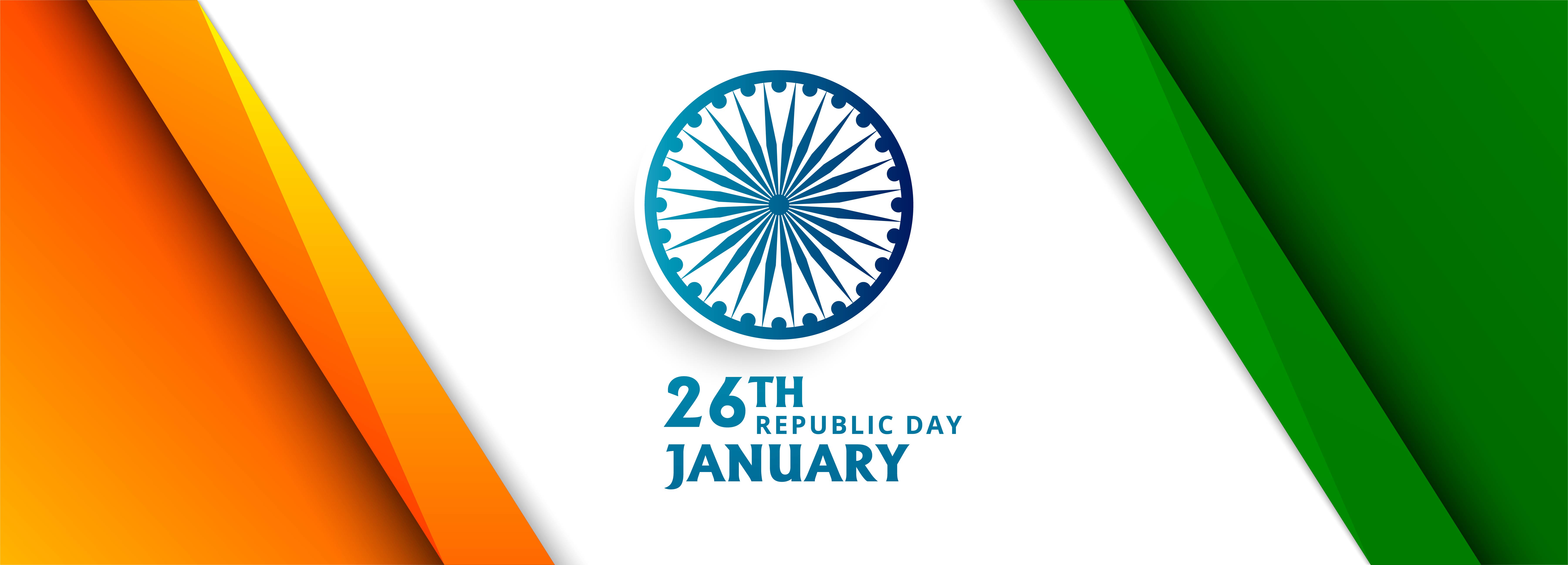 Download Indian flag wave banner with angled design - Download Free ...