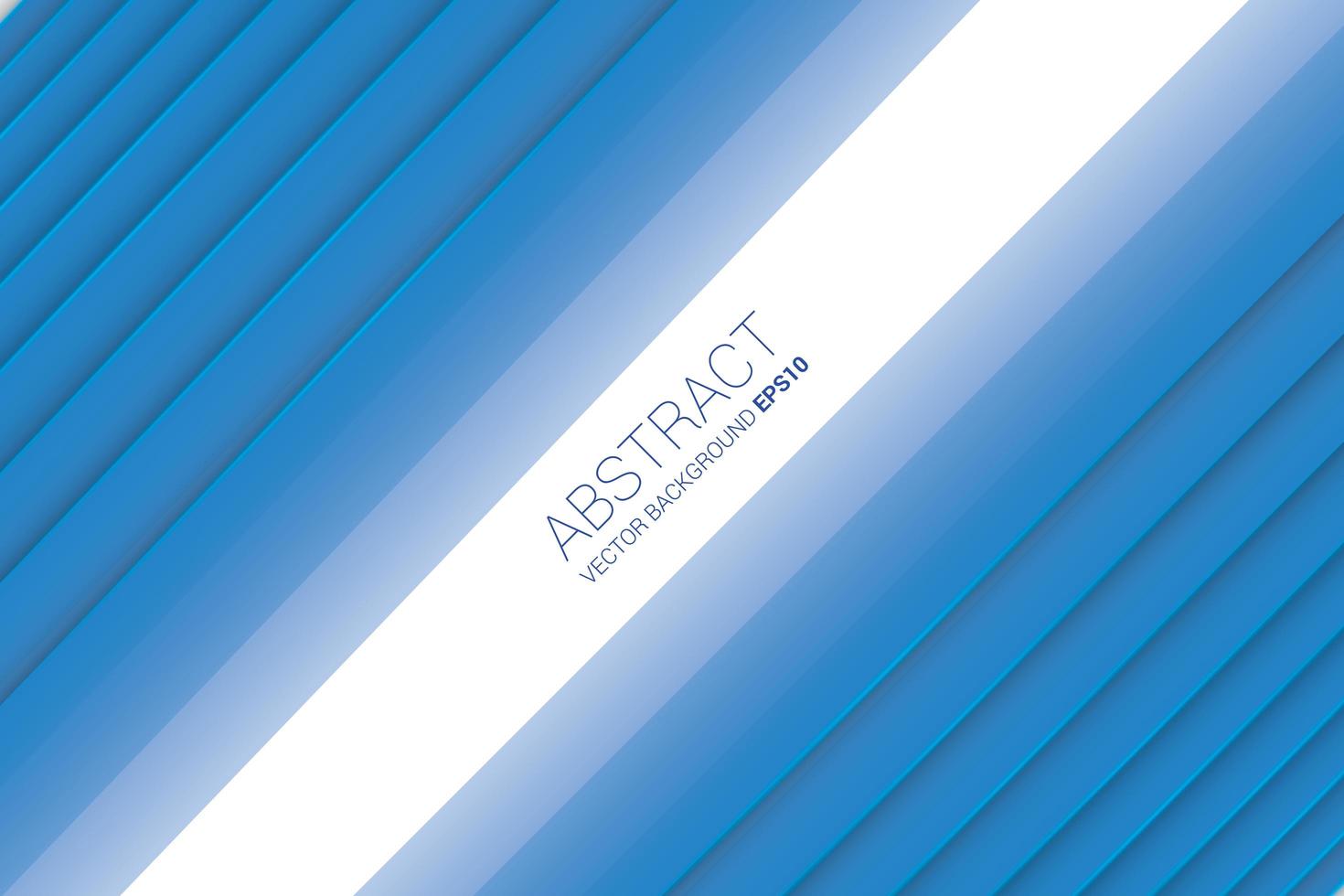 Abstract angled background with blue color vector