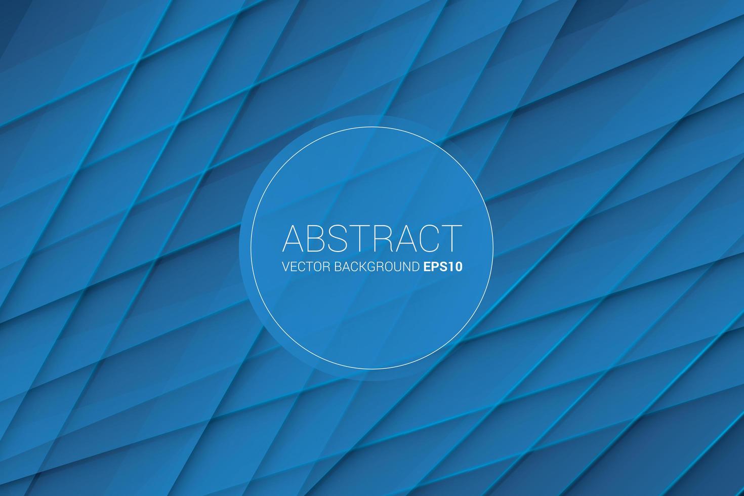 Abstract Criss Cross Strip background with blue color vector