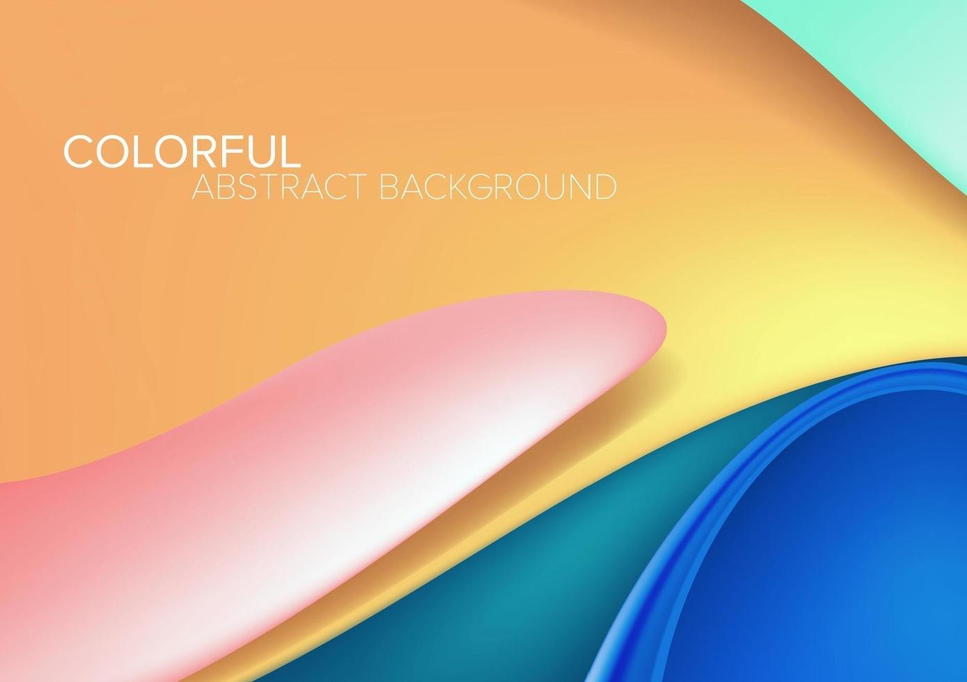 Abstract Distorted Shape Background with Space for Text vector