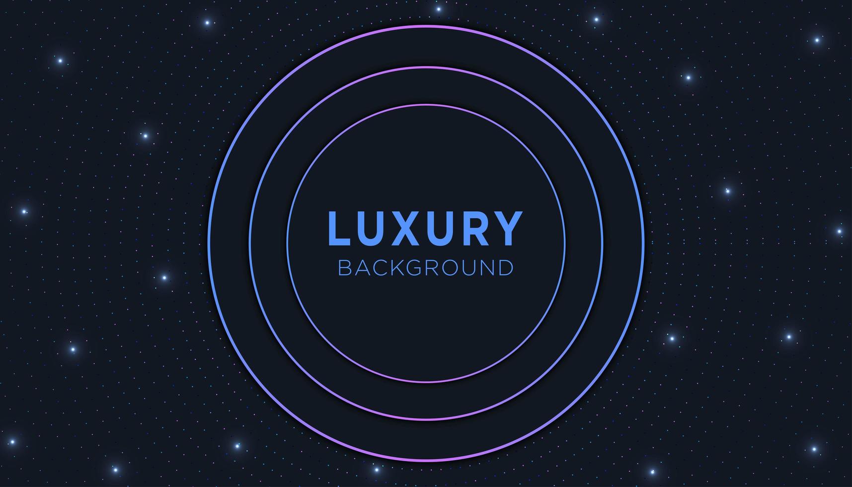 Circular Luxury Modern Background With Glitter Light vector