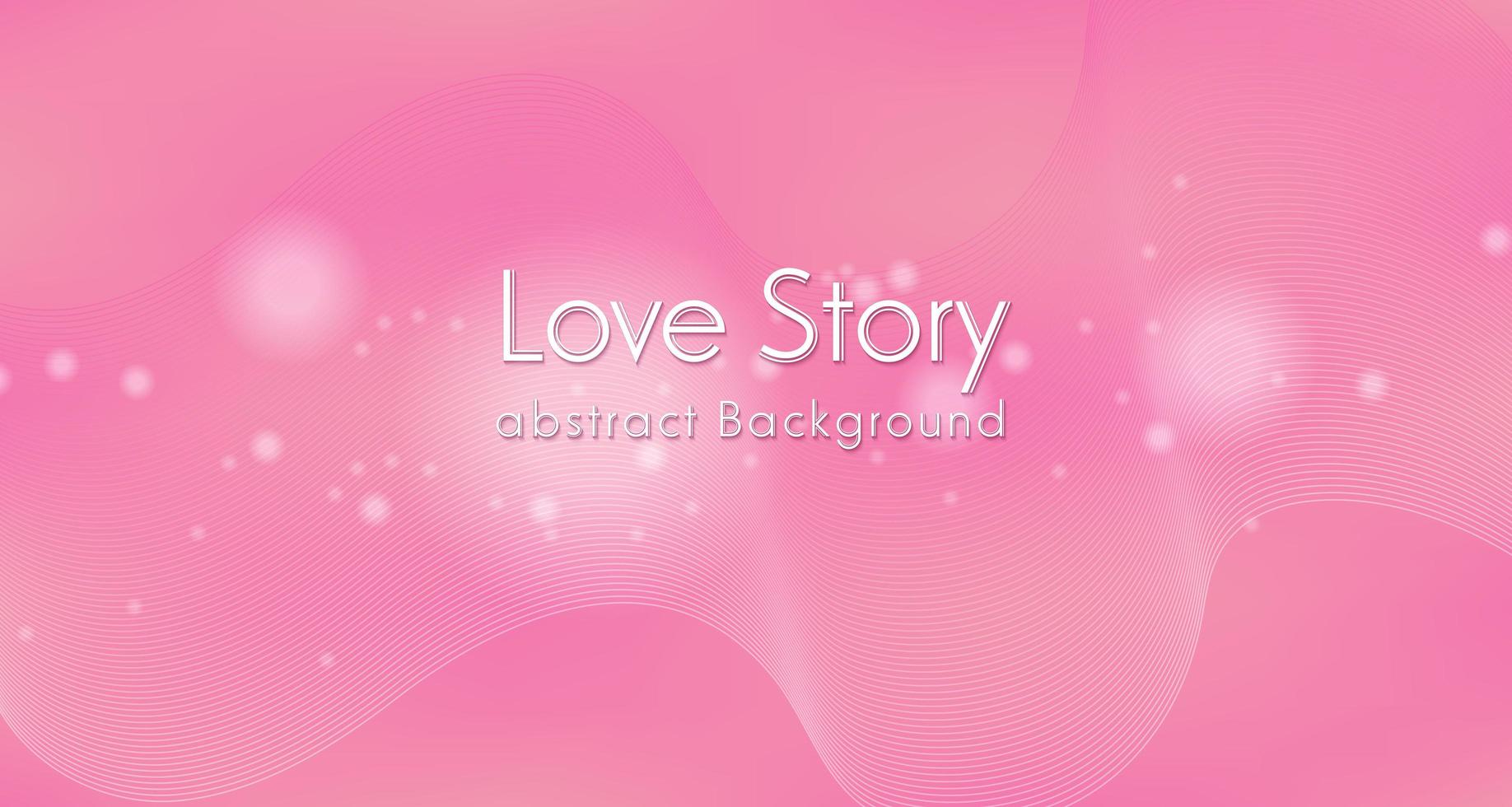 love story Abstract bokeh background color pink vector