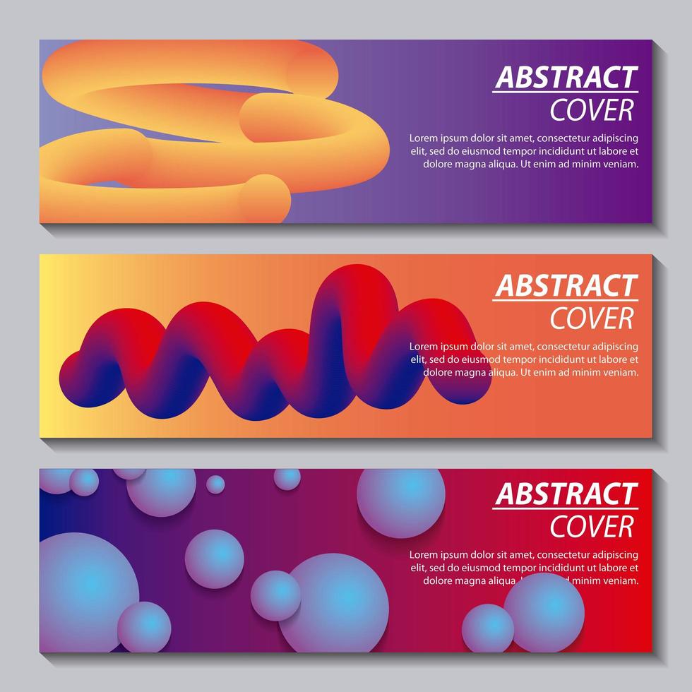 abstract covers fluids vector