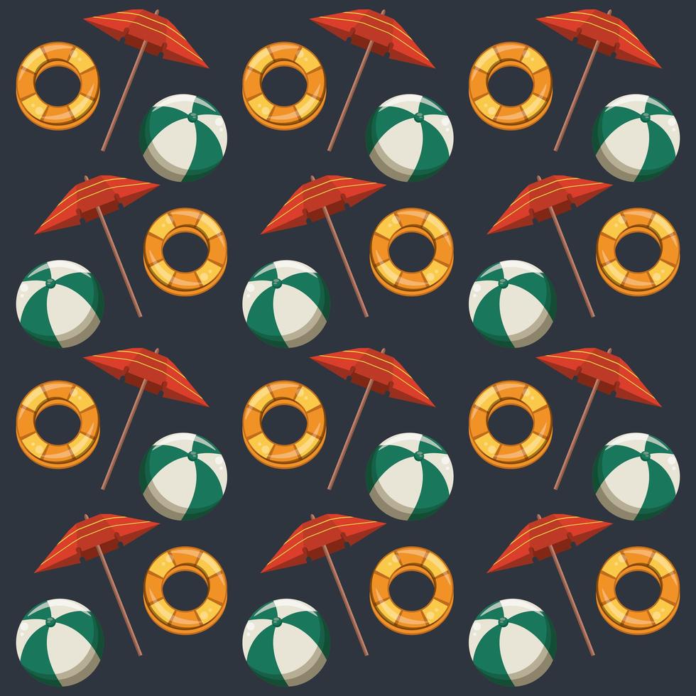 Summer and beach pattern background 693404 Vector Art at Vecteezy