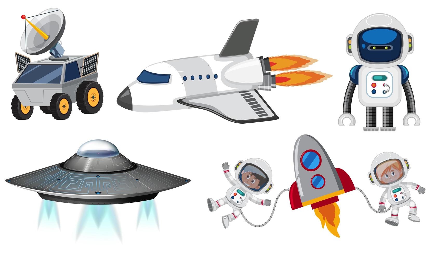 Set of space transportation