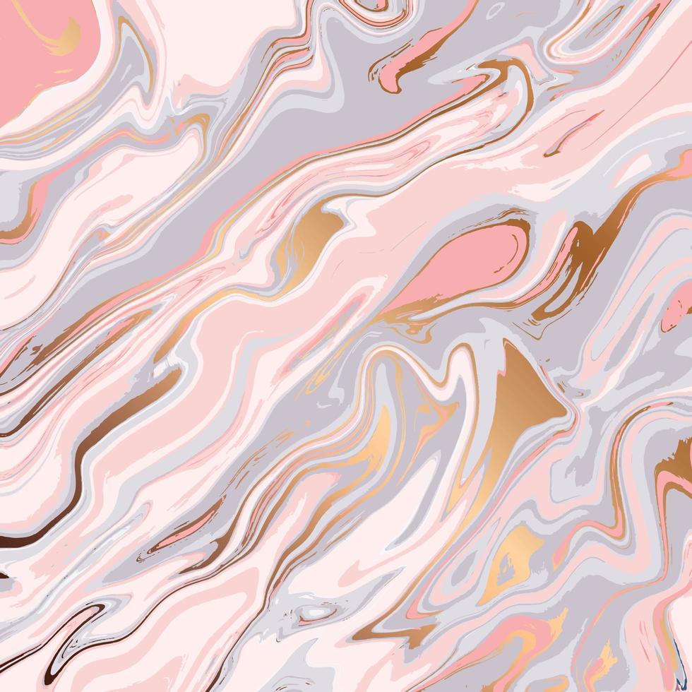 Liquid marble texture design vector
