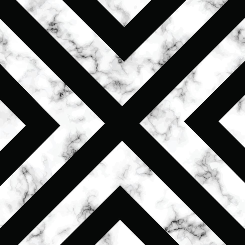 marble texture design with geometric x design vector