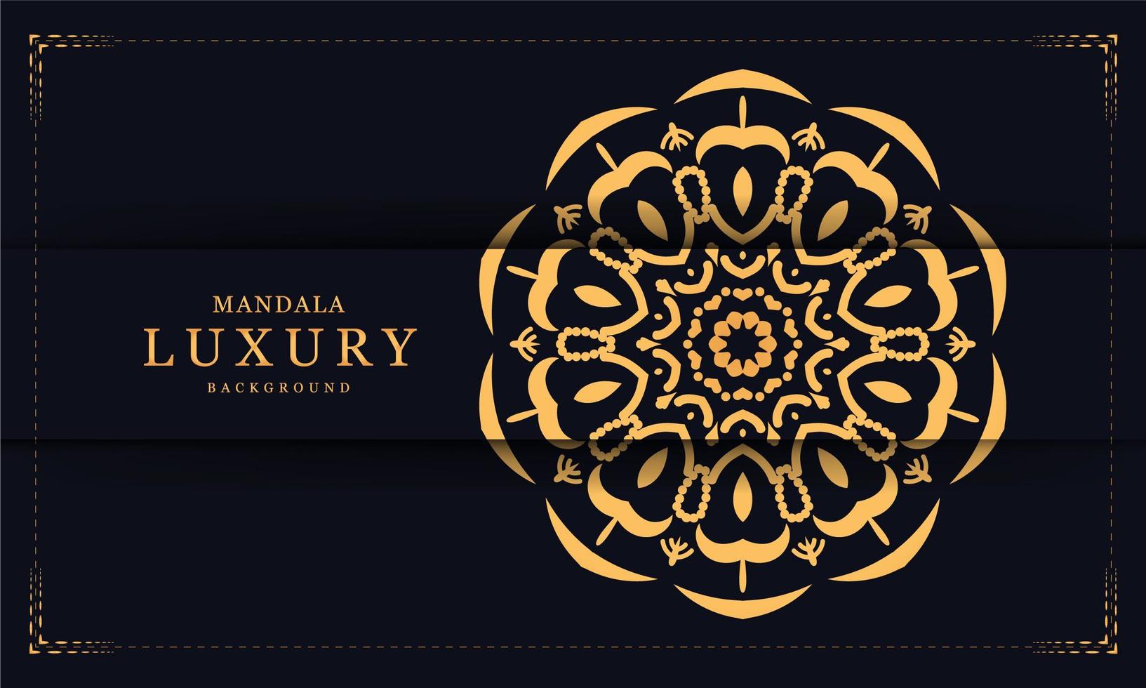 Luxury Decorative mandala background vector