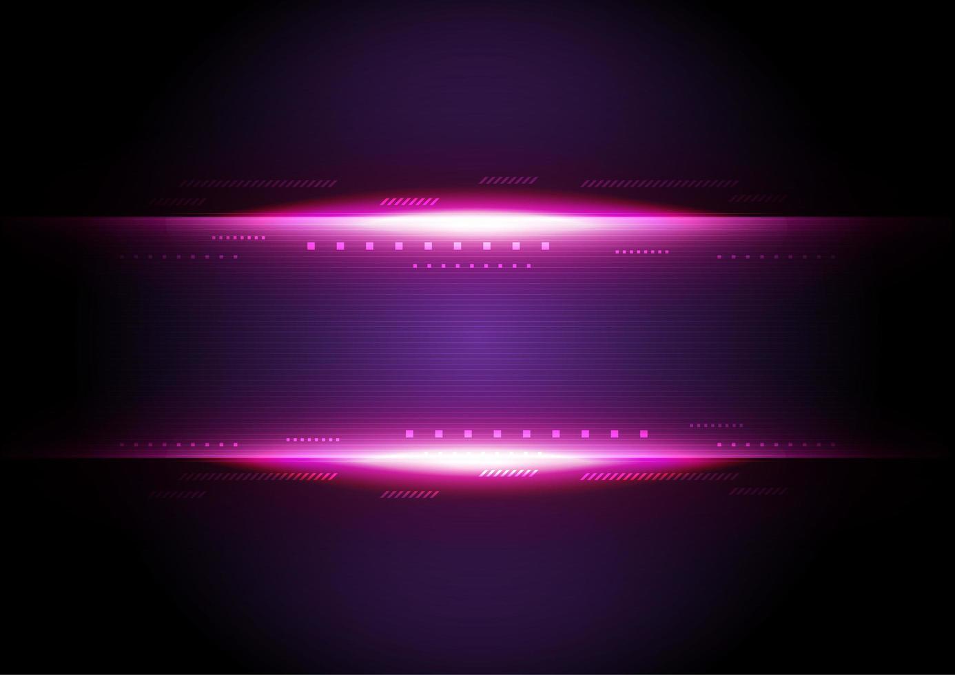 Purple glowing light background vector