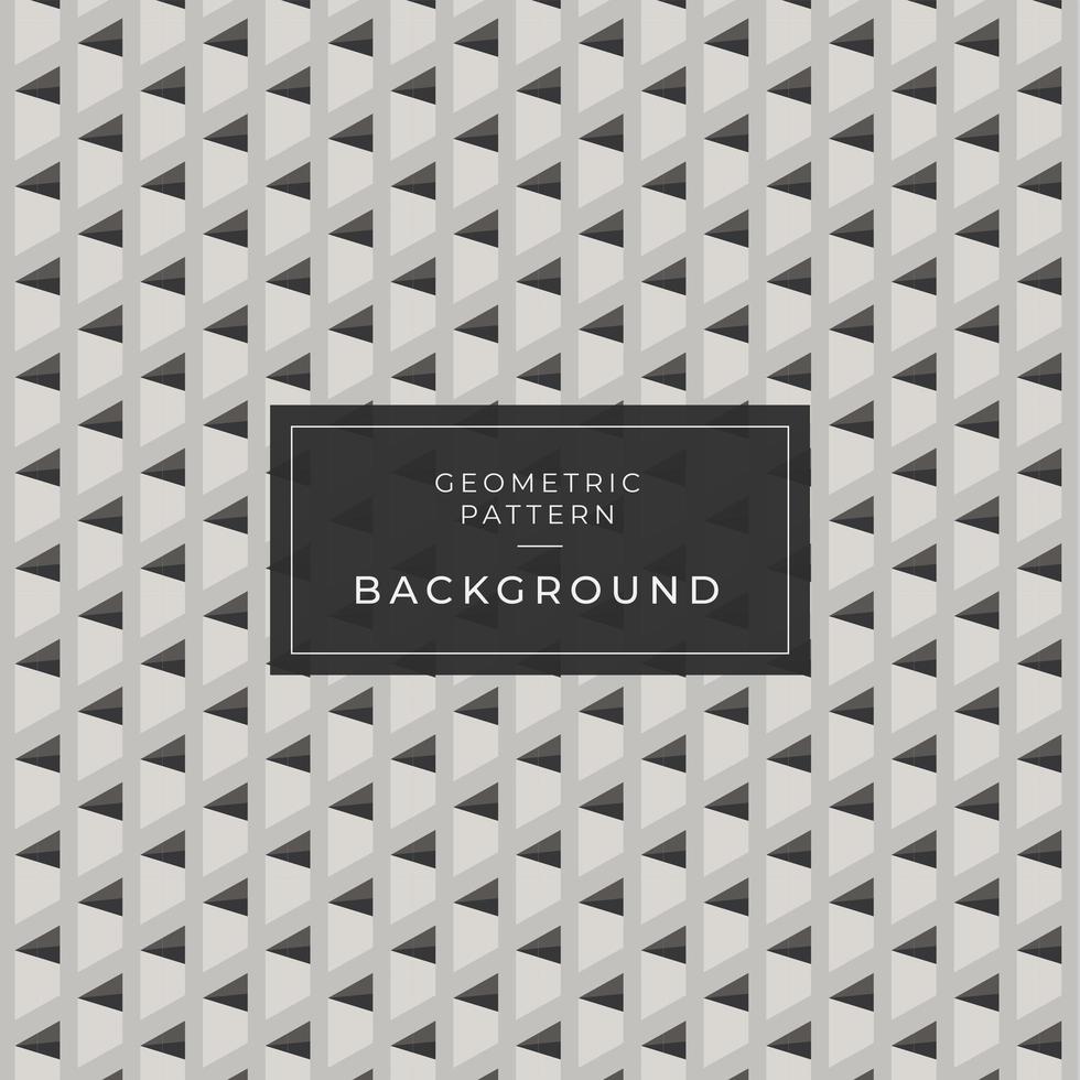 geometric pattern black and white 3d cube vector
