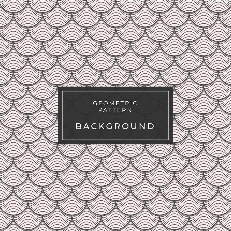 geometric Seamless pattern scale background vector