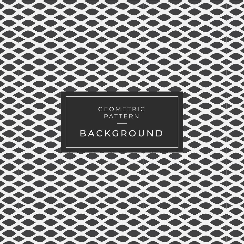 almond shapes geometric seamless pattern vector