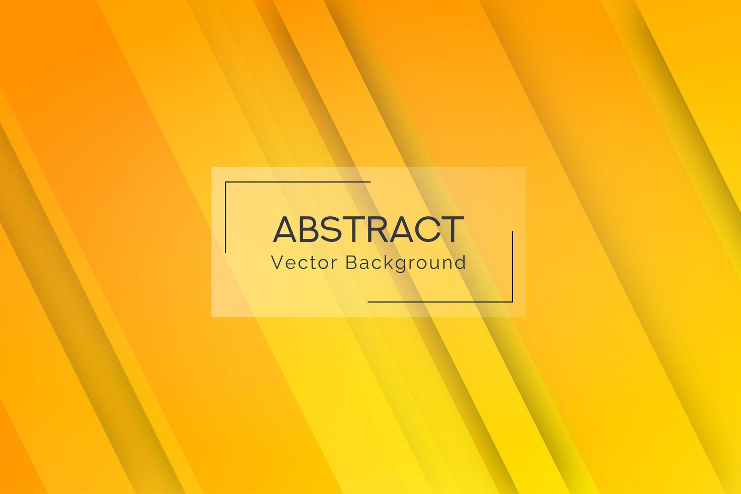 Abstract yellow ray shapes background vector