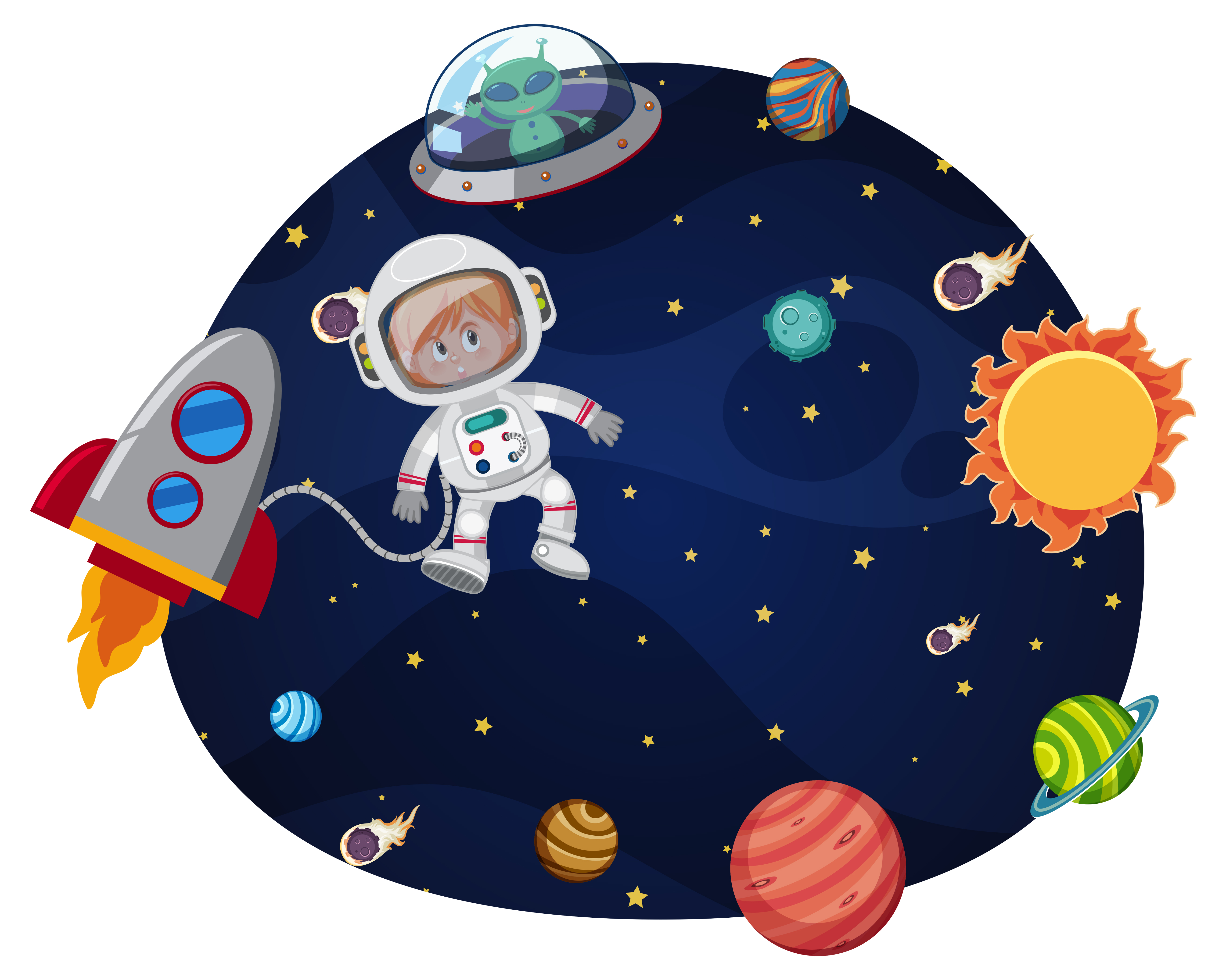 Dibujos De El Espacio