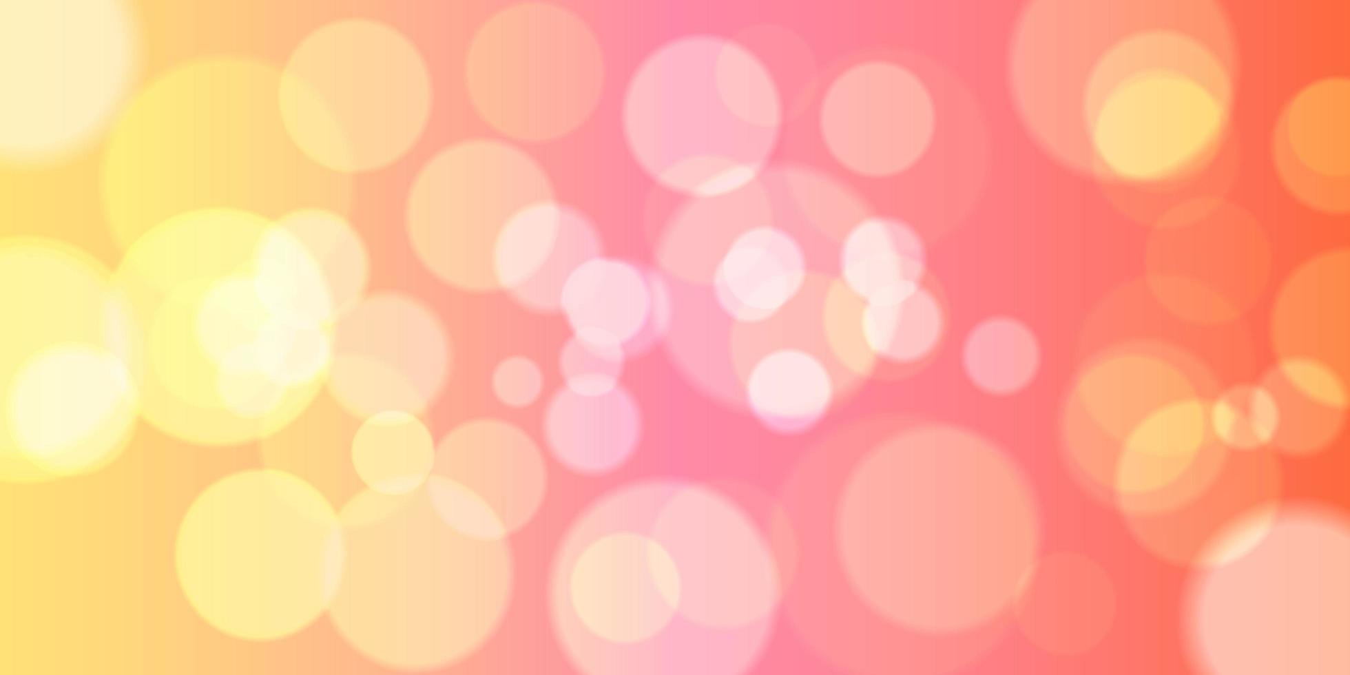 Bokeh lights banner design  vector