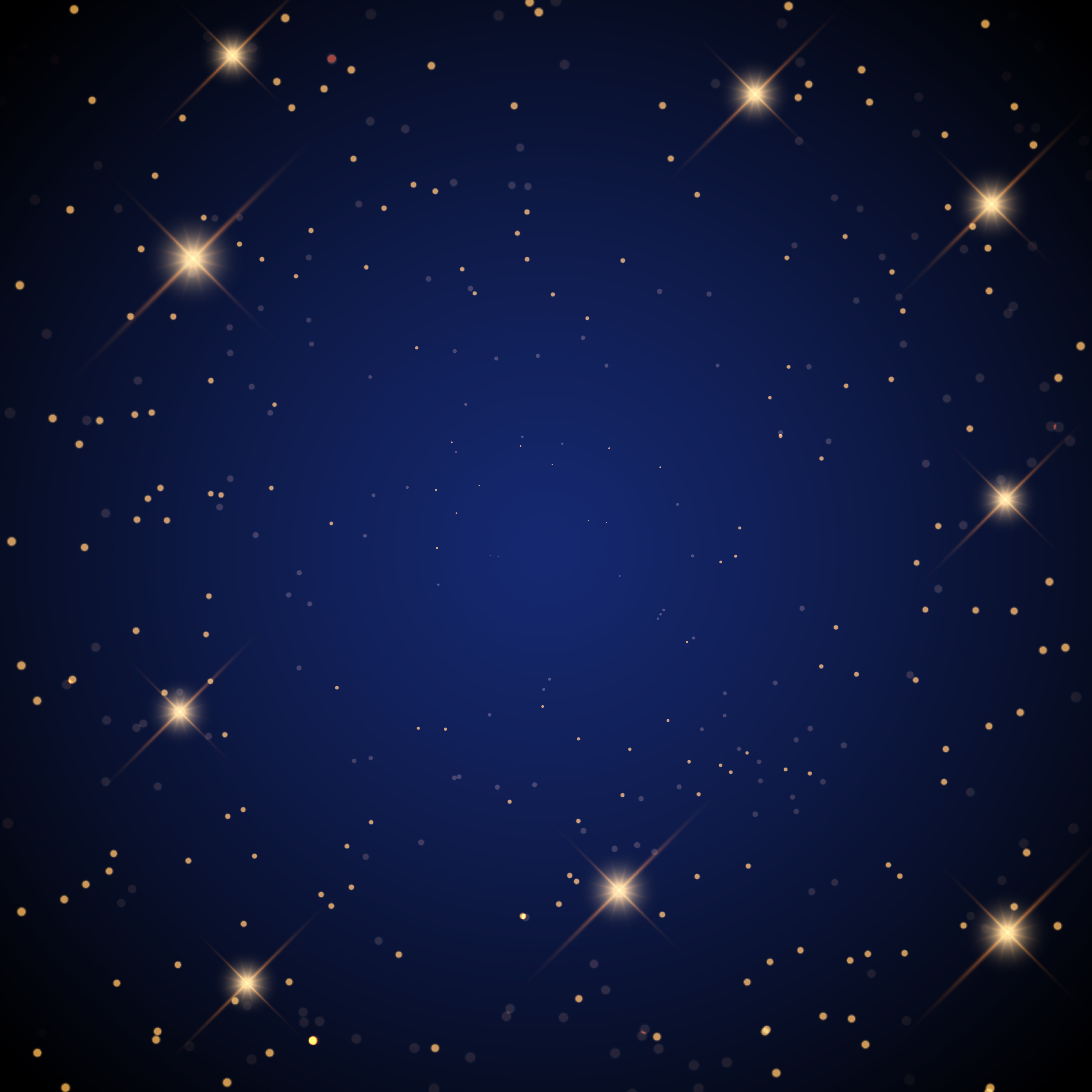 Starry Night Background Clip Art