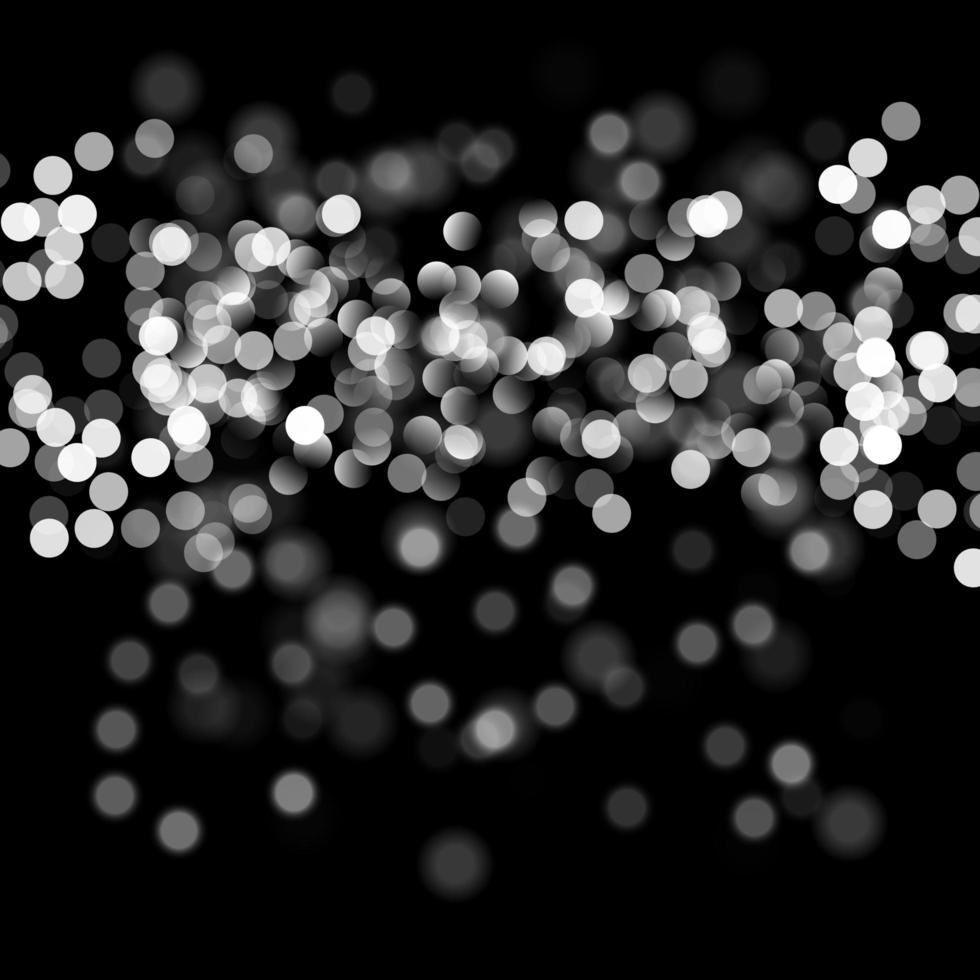 Bokeh enciende el fondo vector