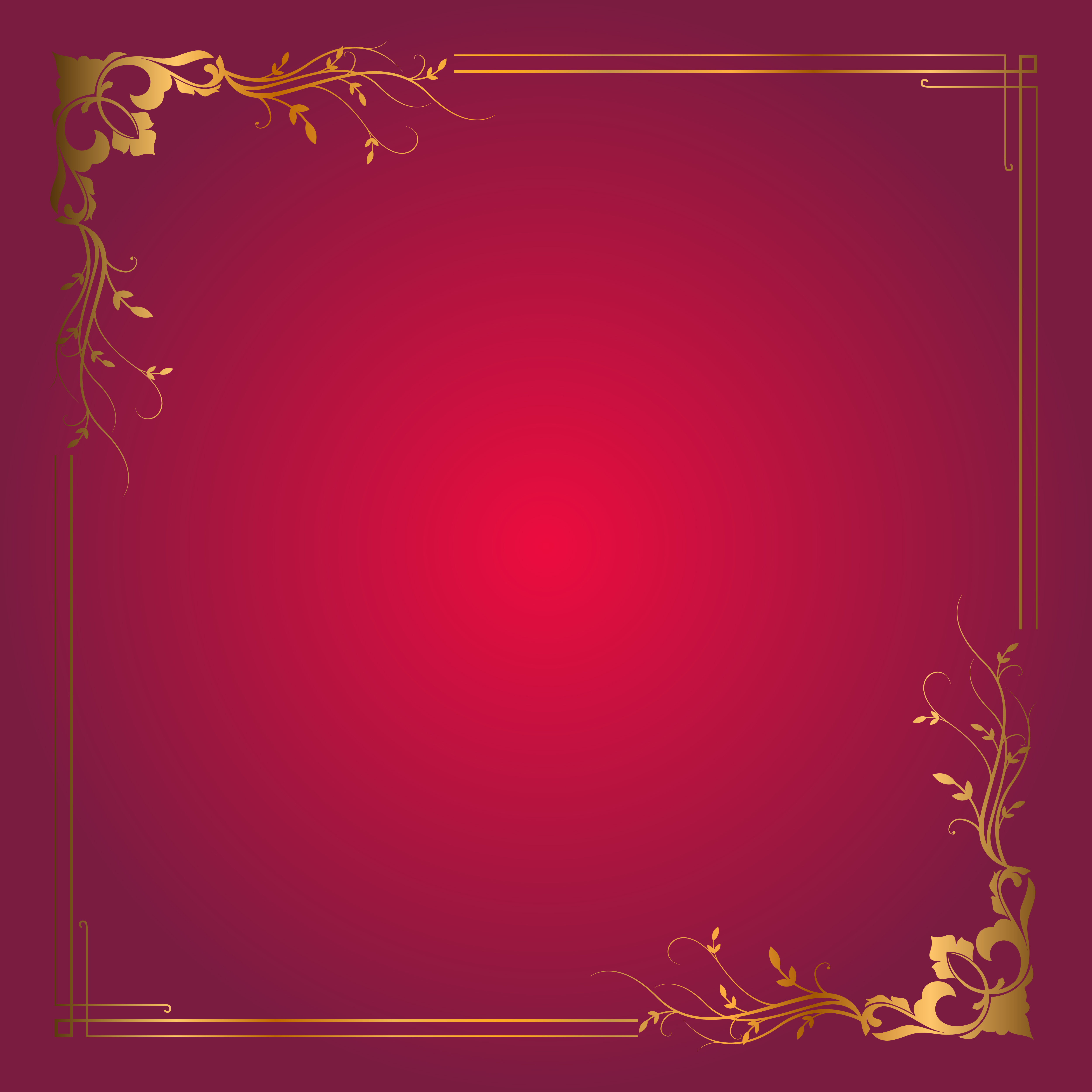 Decorative frame background with elegant gold border 694543 Vector Art at  Vecteezy