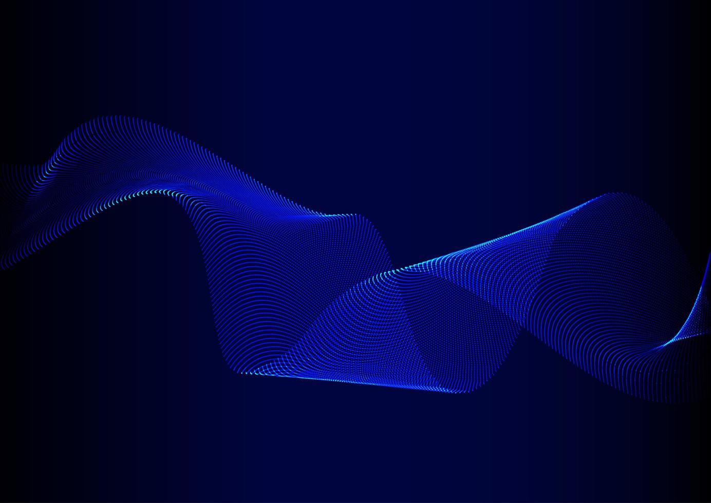Flowing dots abstract design 0910 vector