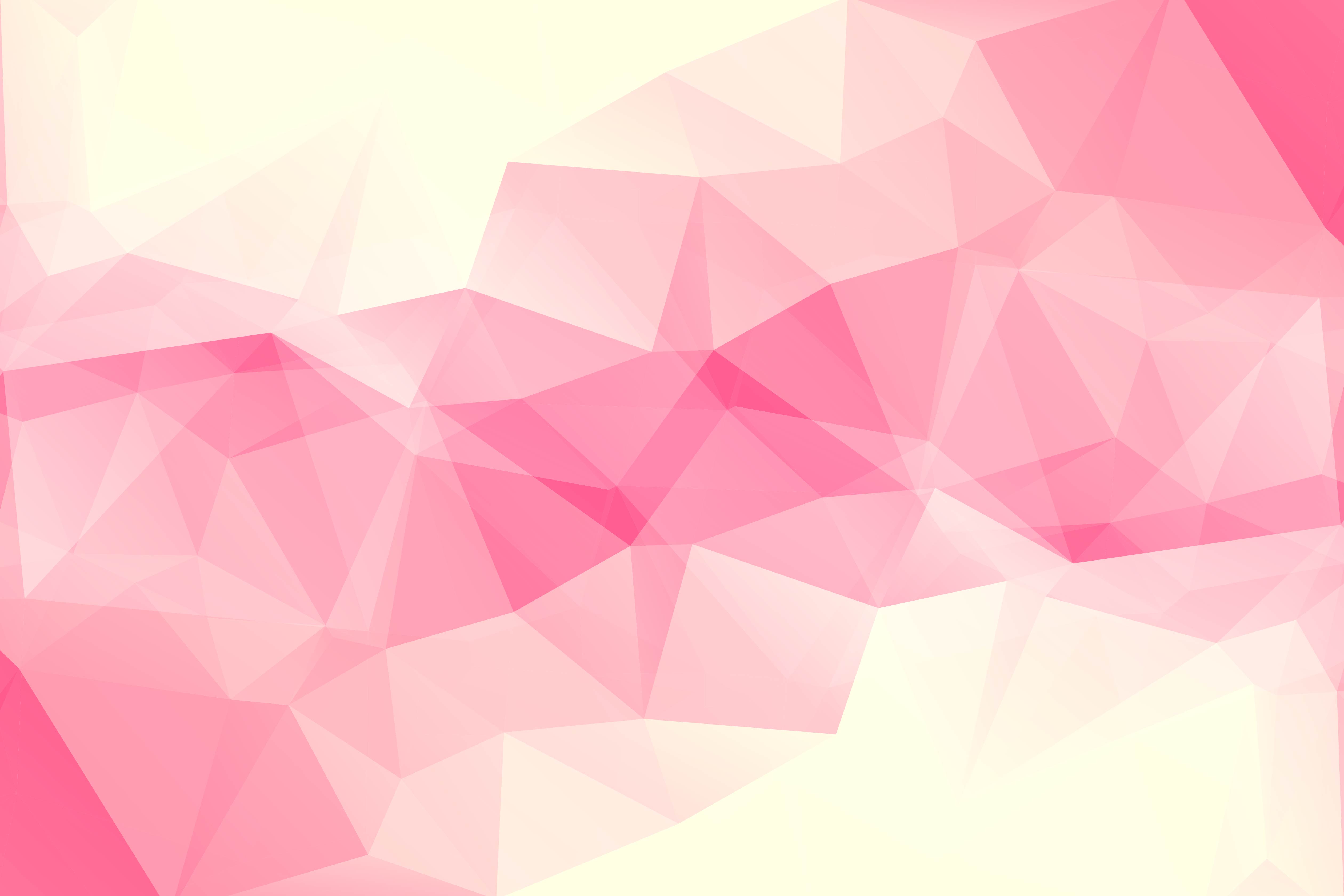 Pink and yellow abstract polygonal background 694626 Vector Art at Vecteezy