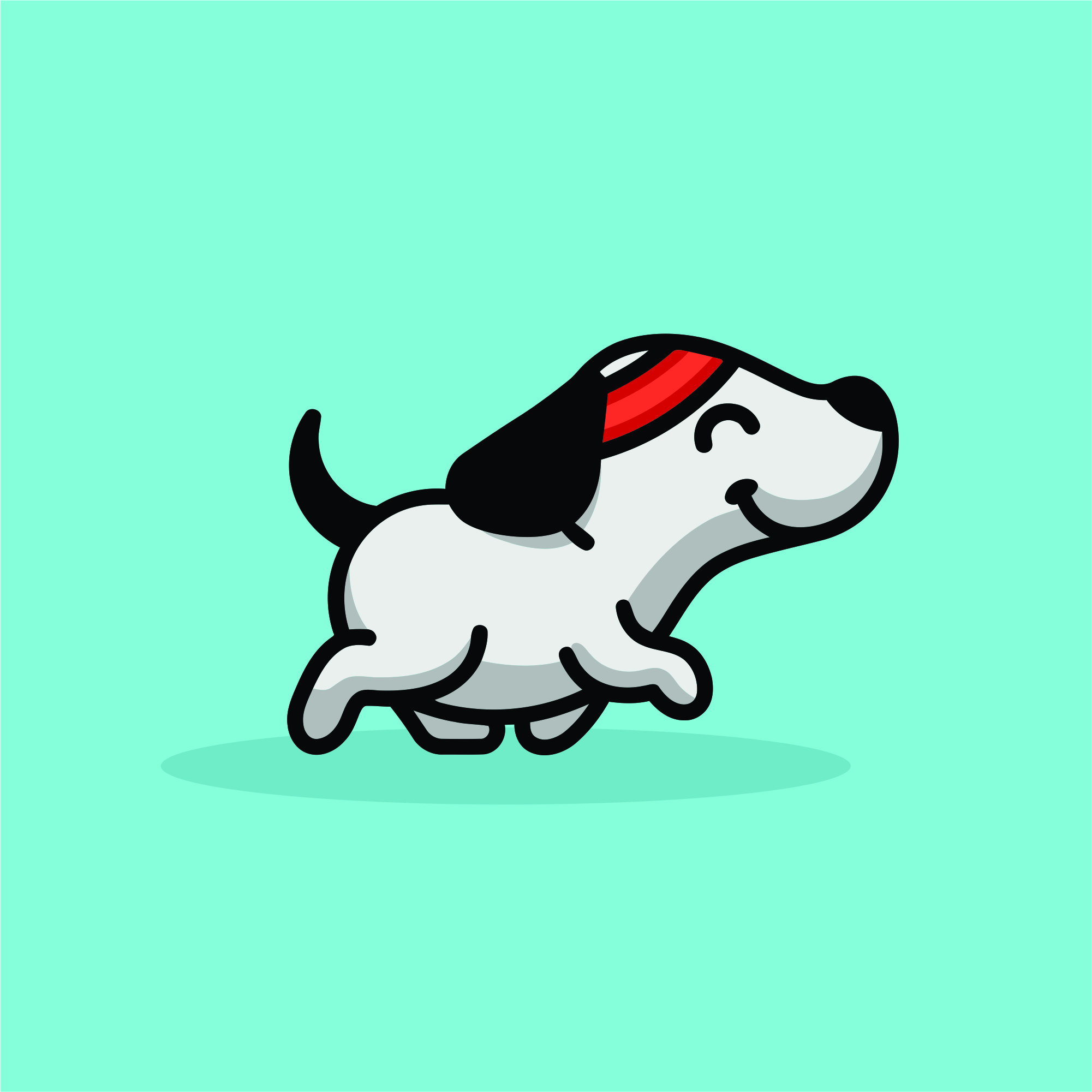 Dog running icon Download Free Vectors, Clipart Graphics & Vector Art