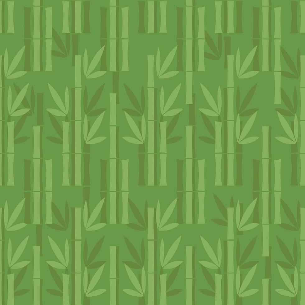 Fondo de bambú verde transparente vector