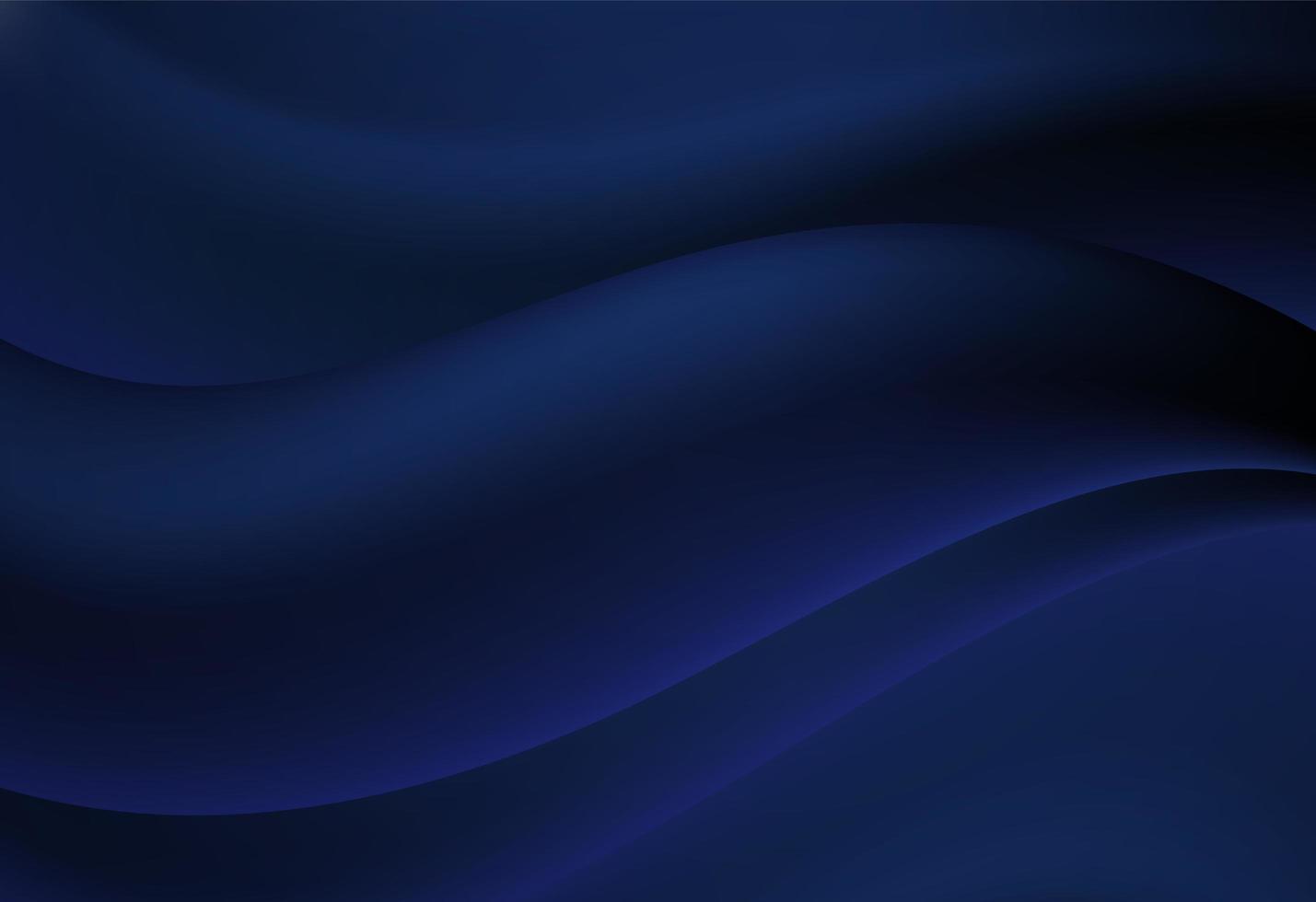 Navy Blue abstract curve and wavy background vector