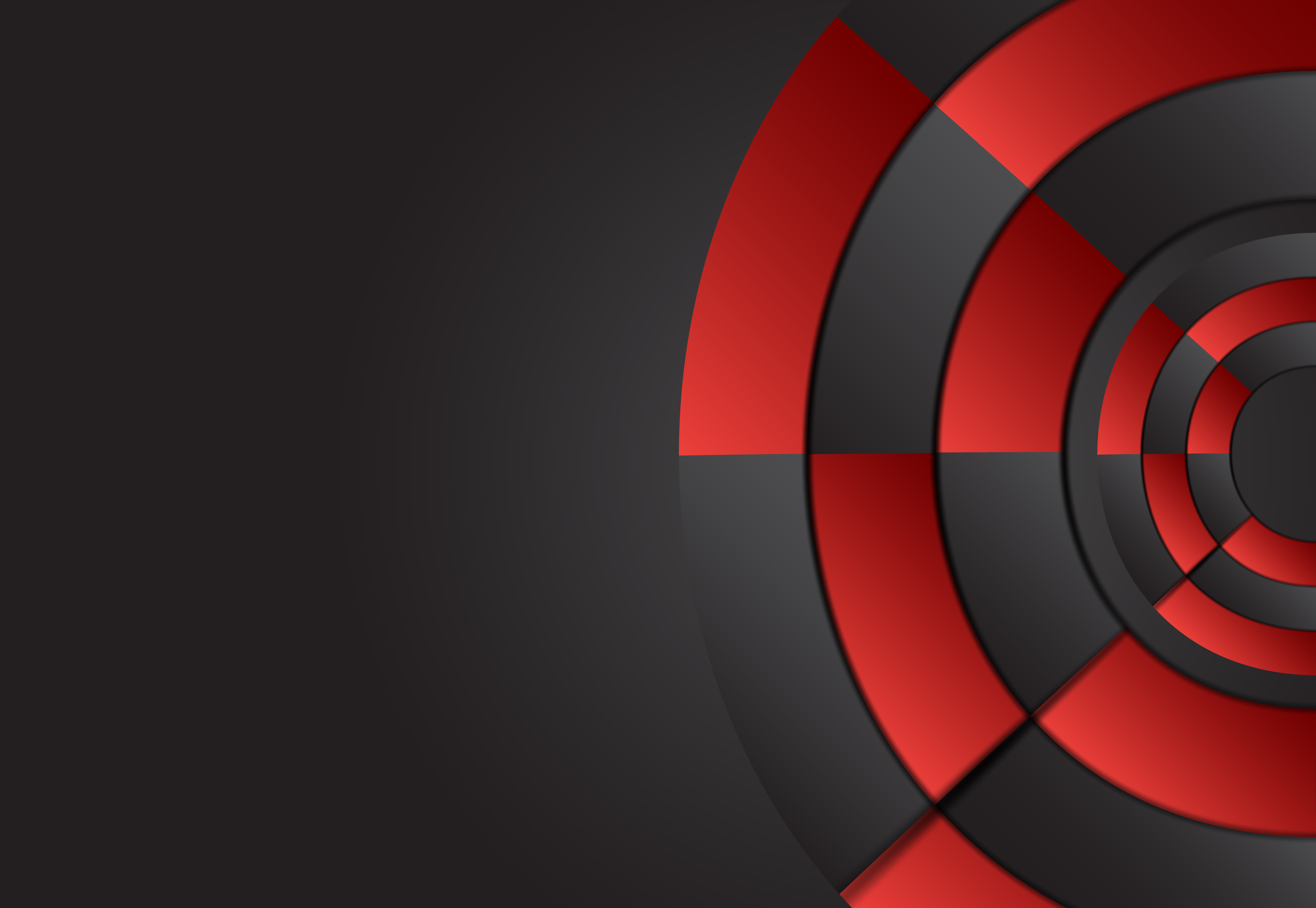 Red and Black Target layer geometric background 695276 Vector Art at