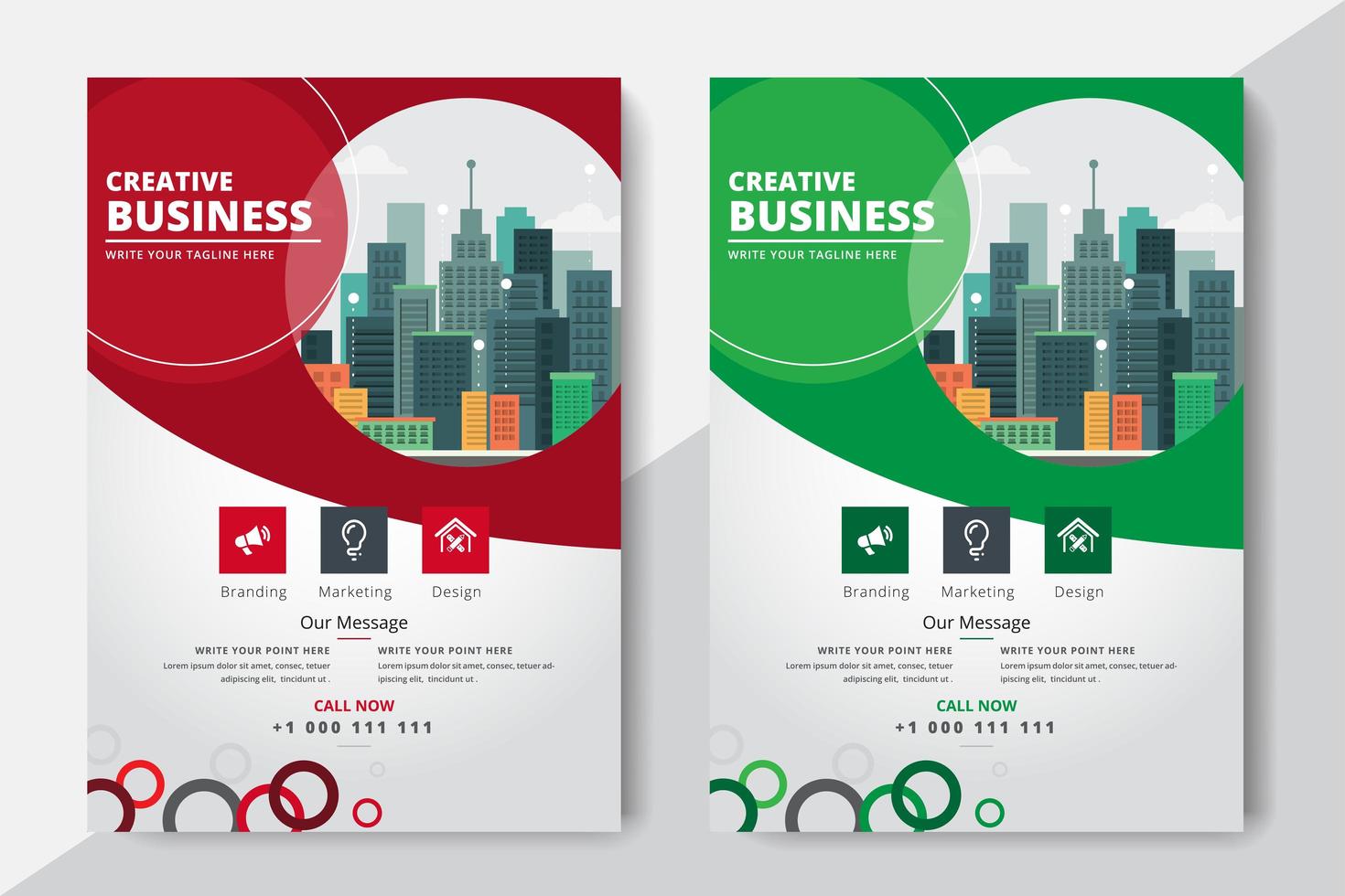 Corporate Business Template vector