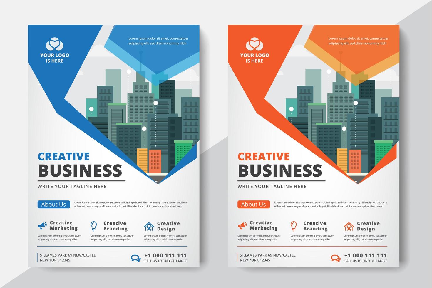 Corporate Business Template vector