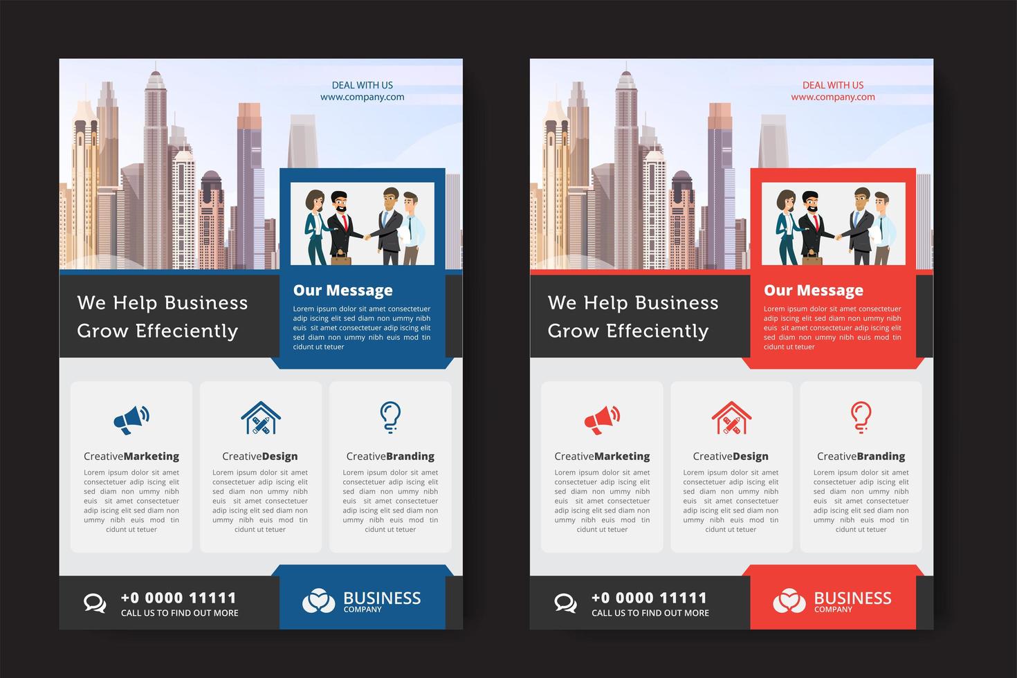 Corporate Business Template vector