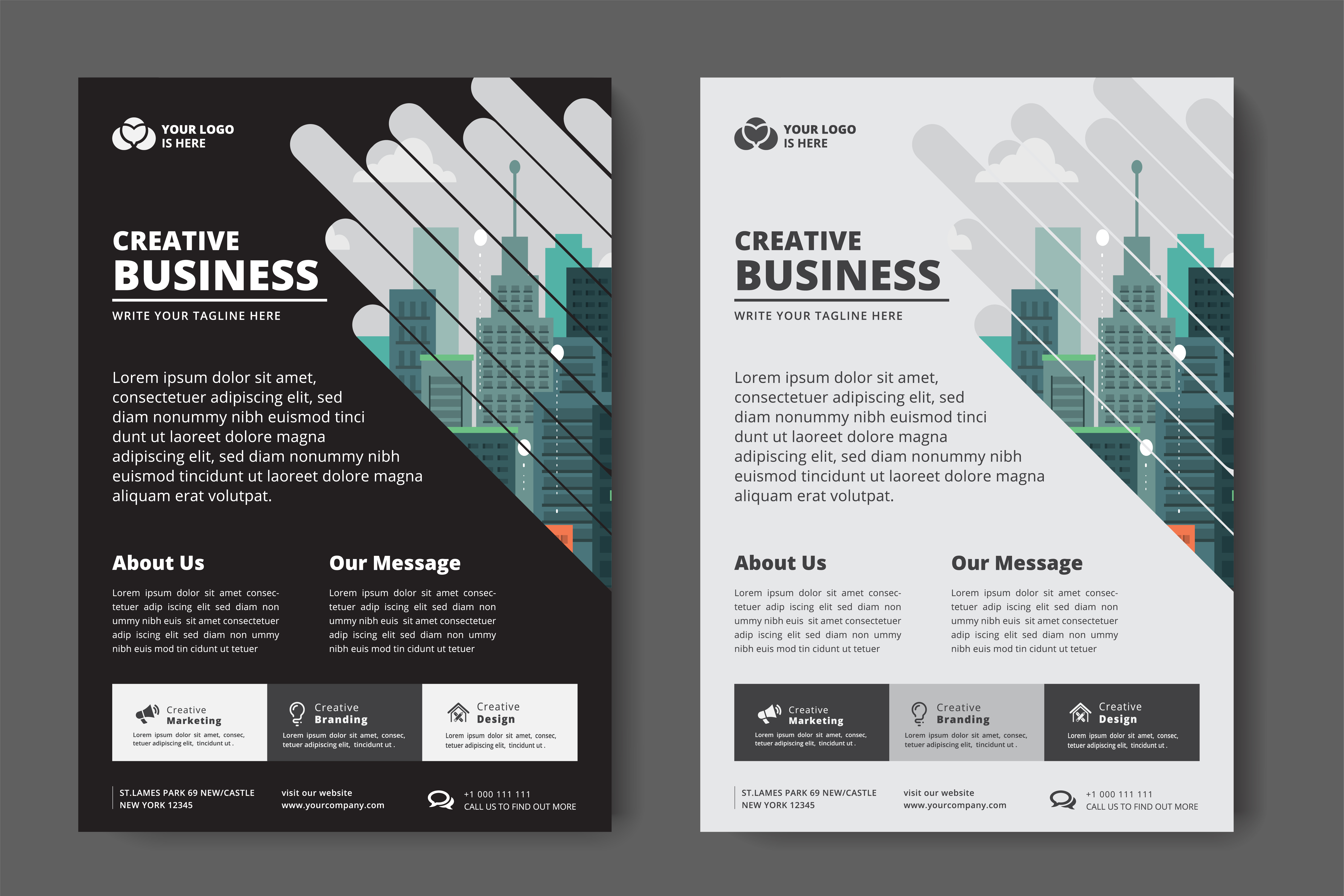 Corporate Template Design