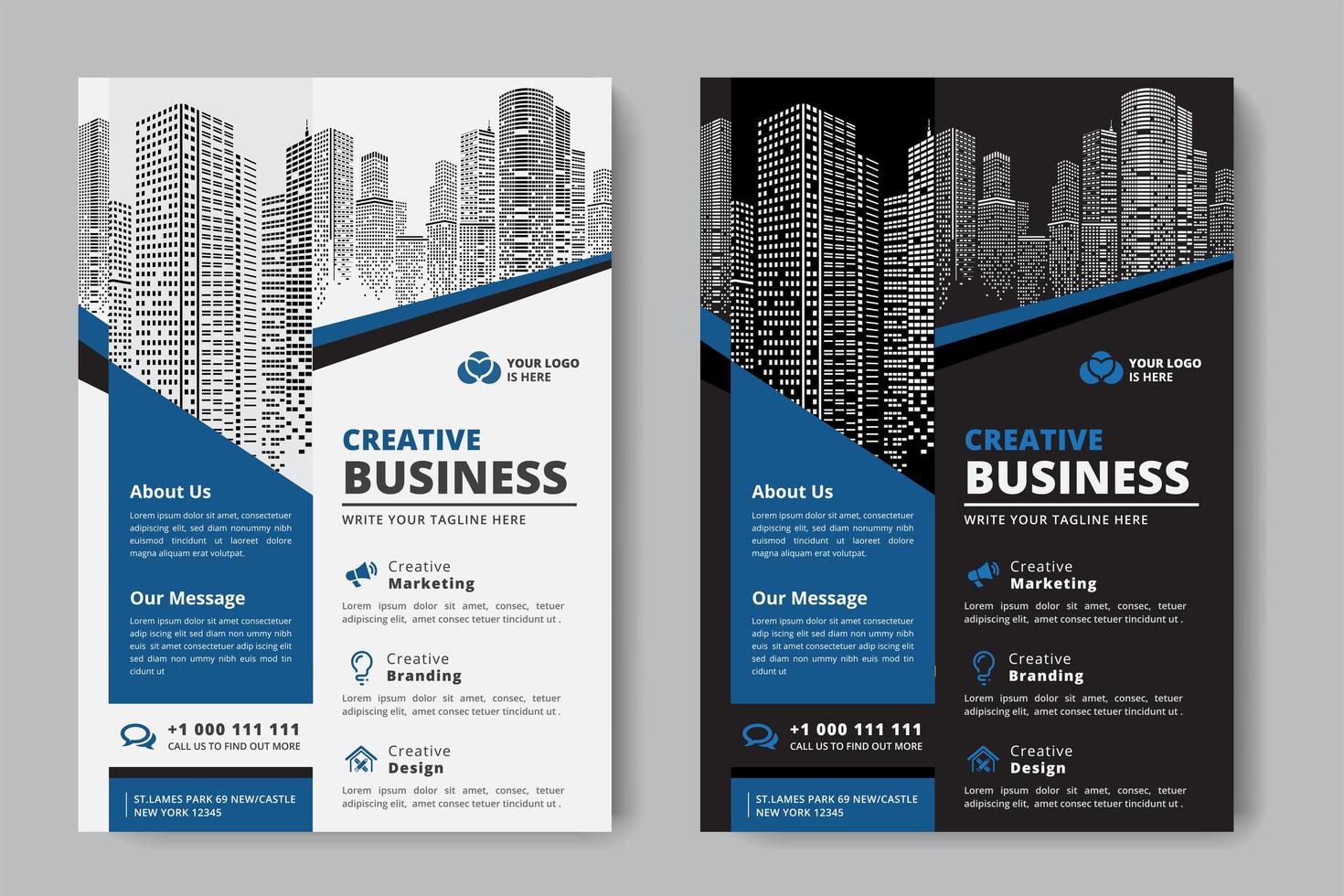 Corporate Business Template vector