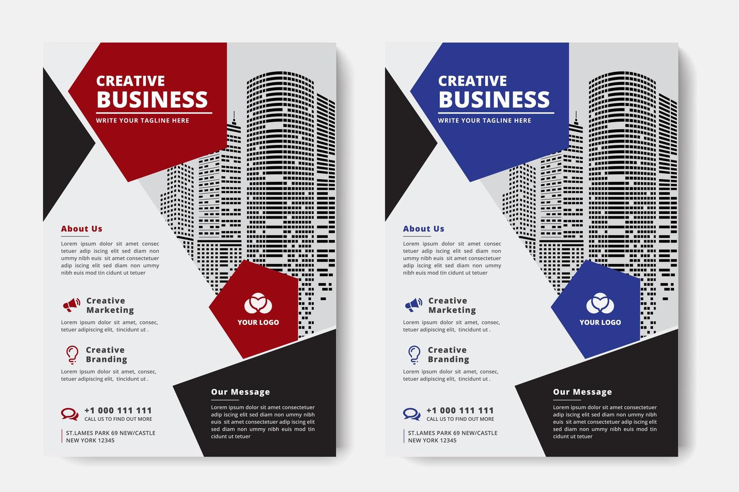 Corporate Business Template vector
