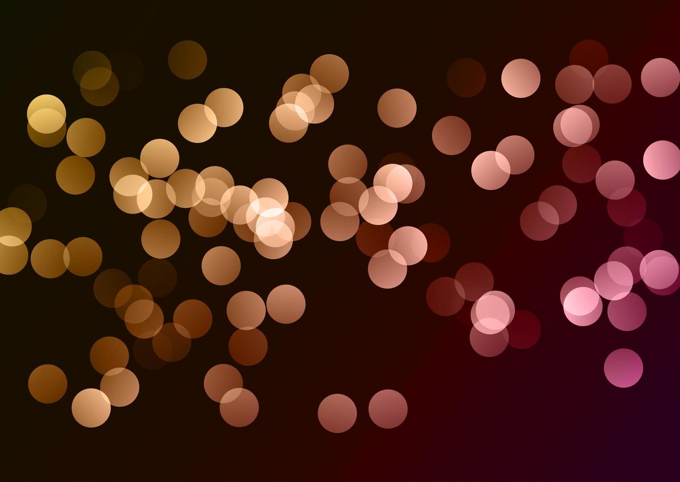 bokeh lights background vector