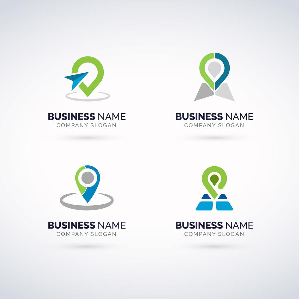 GPS Logo Set vector