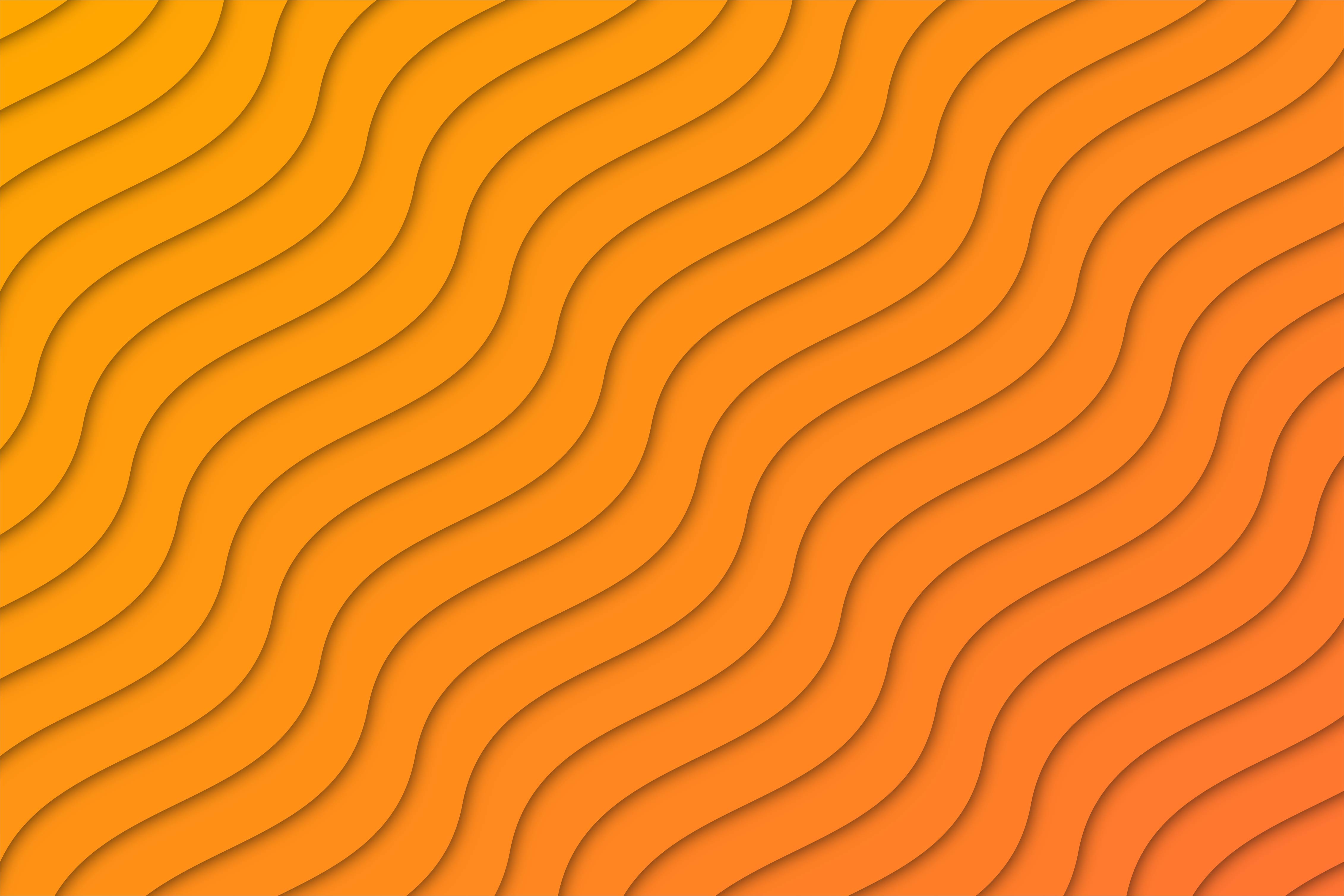 Orange wave abstract geometric background 695775 Vector Art at Vecteezy
