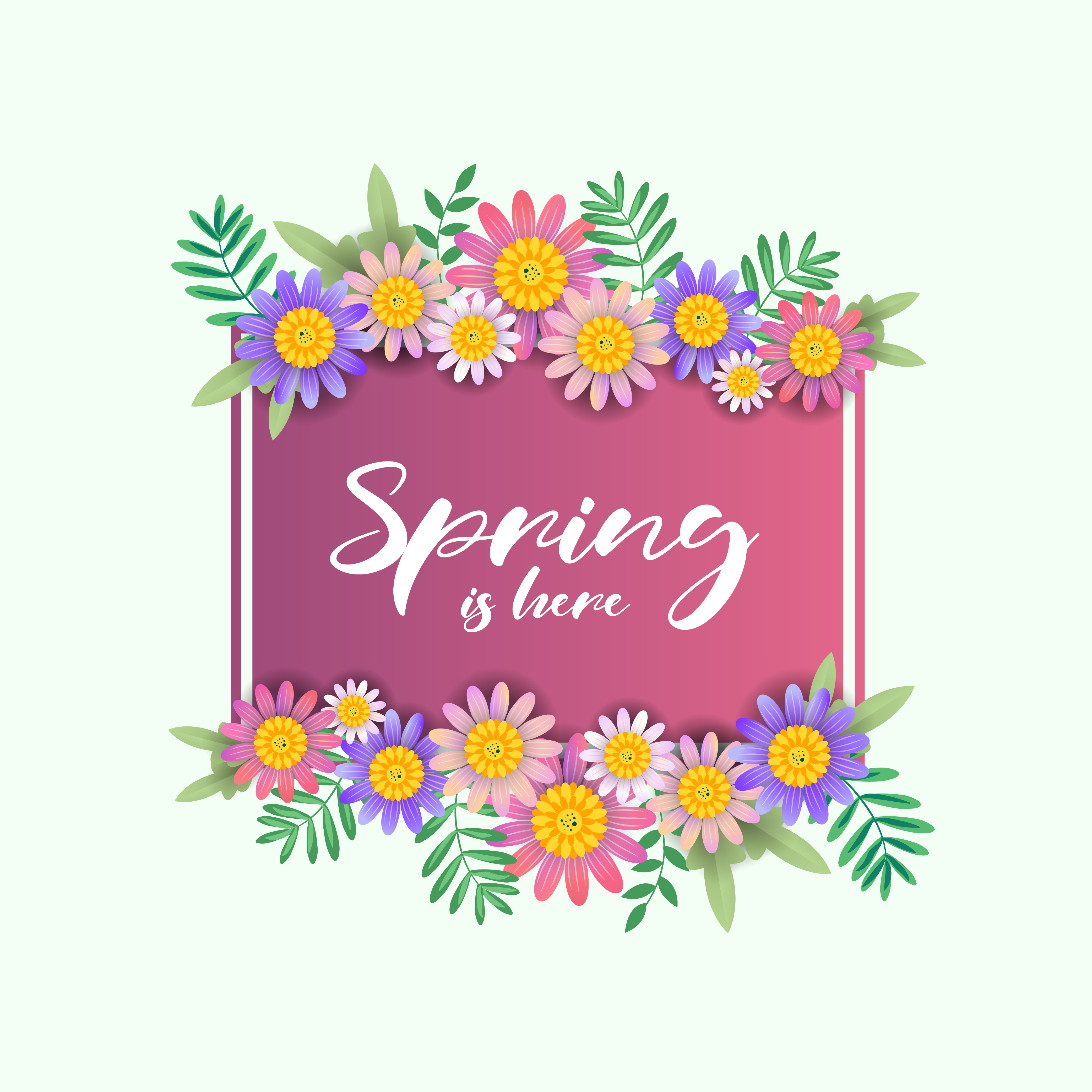 Spring Is Here Clip Art