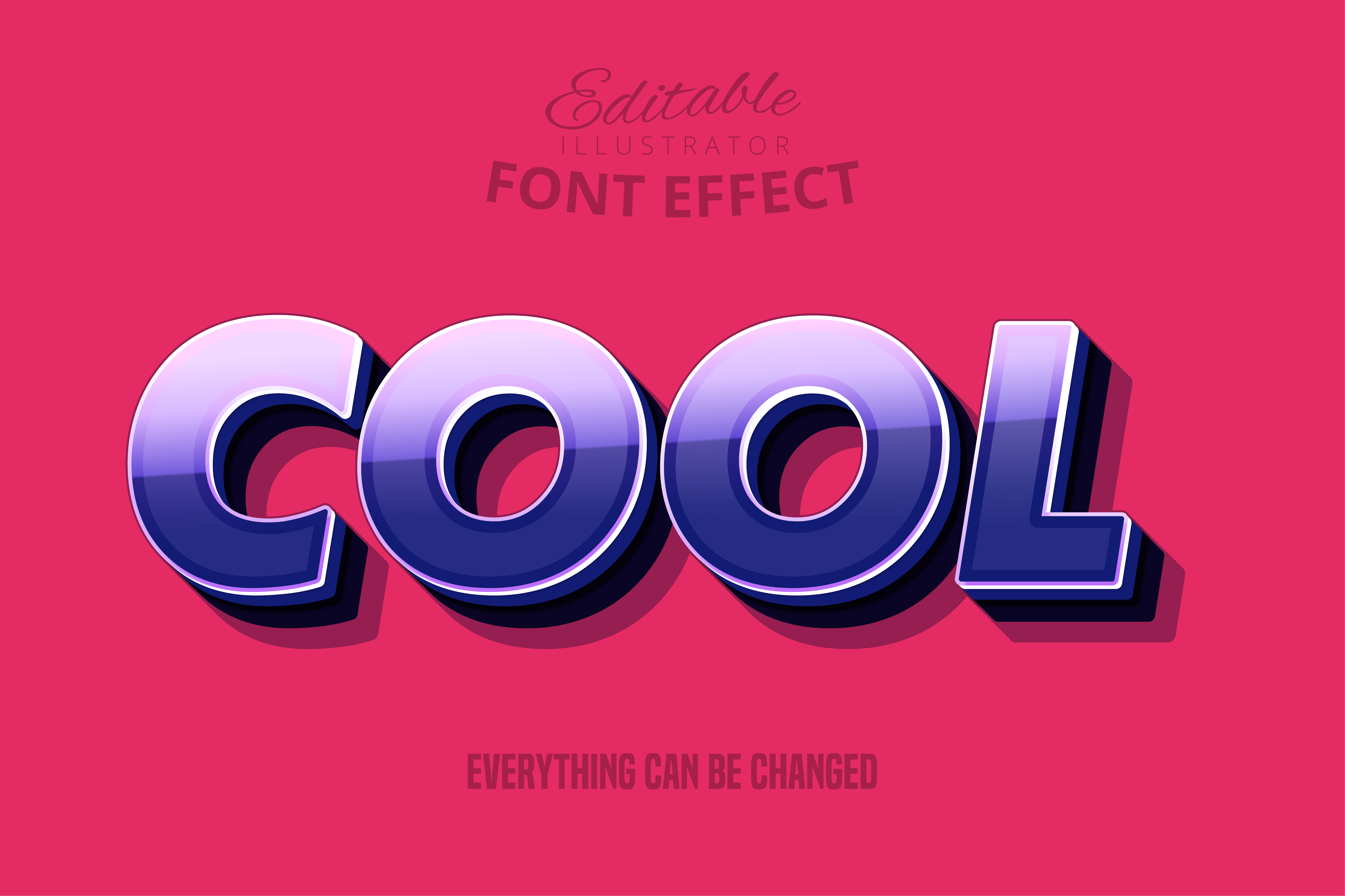 Download Cool Glossy Outline text, editable text style - Download ...