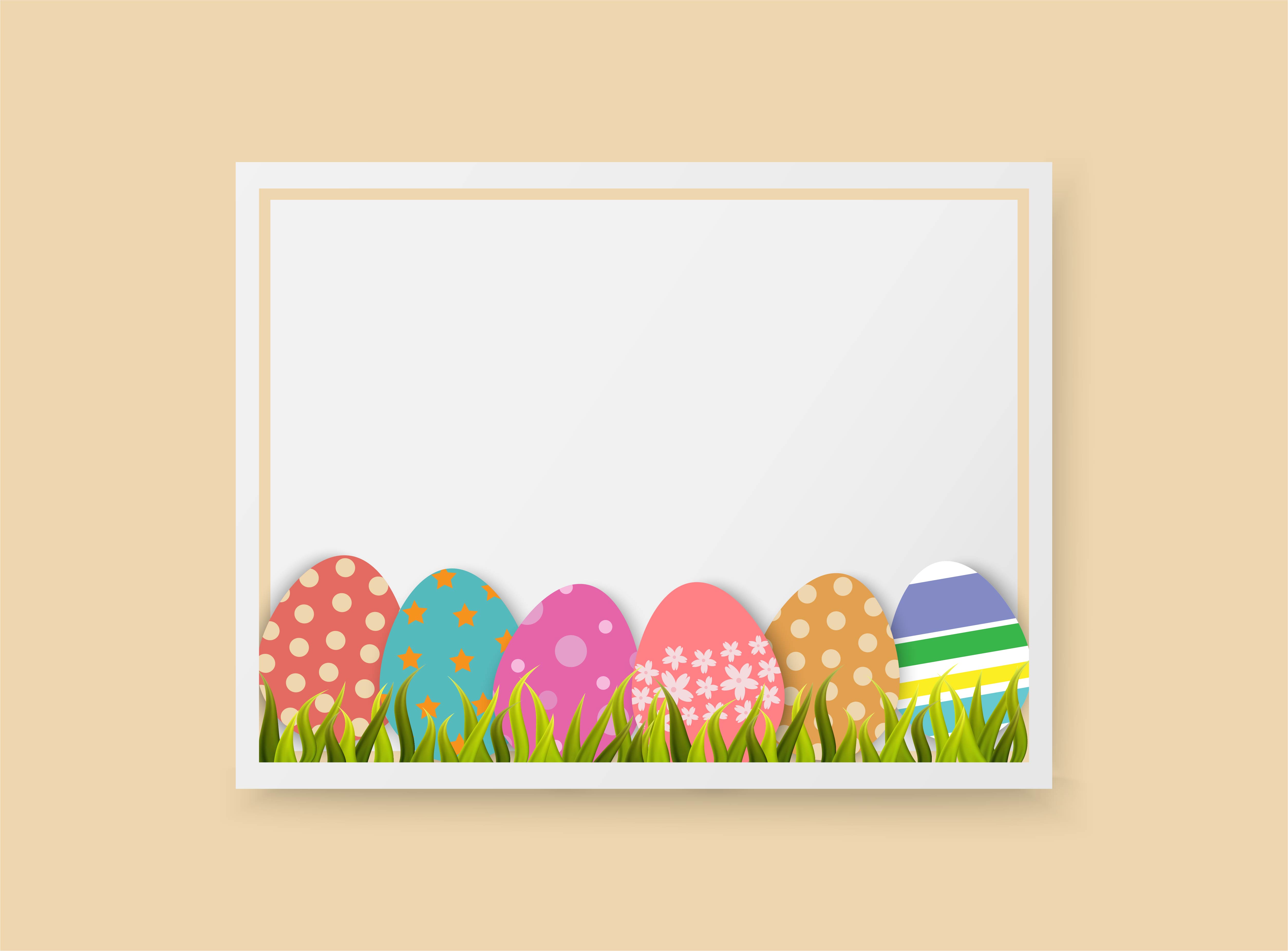 Easter Frame Vector Art, Icons, and Graphics for Free Download