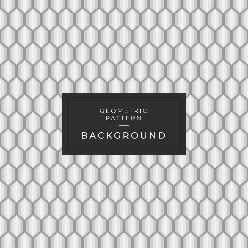 Abstract white light hexagon line in grey gradient shape  vector