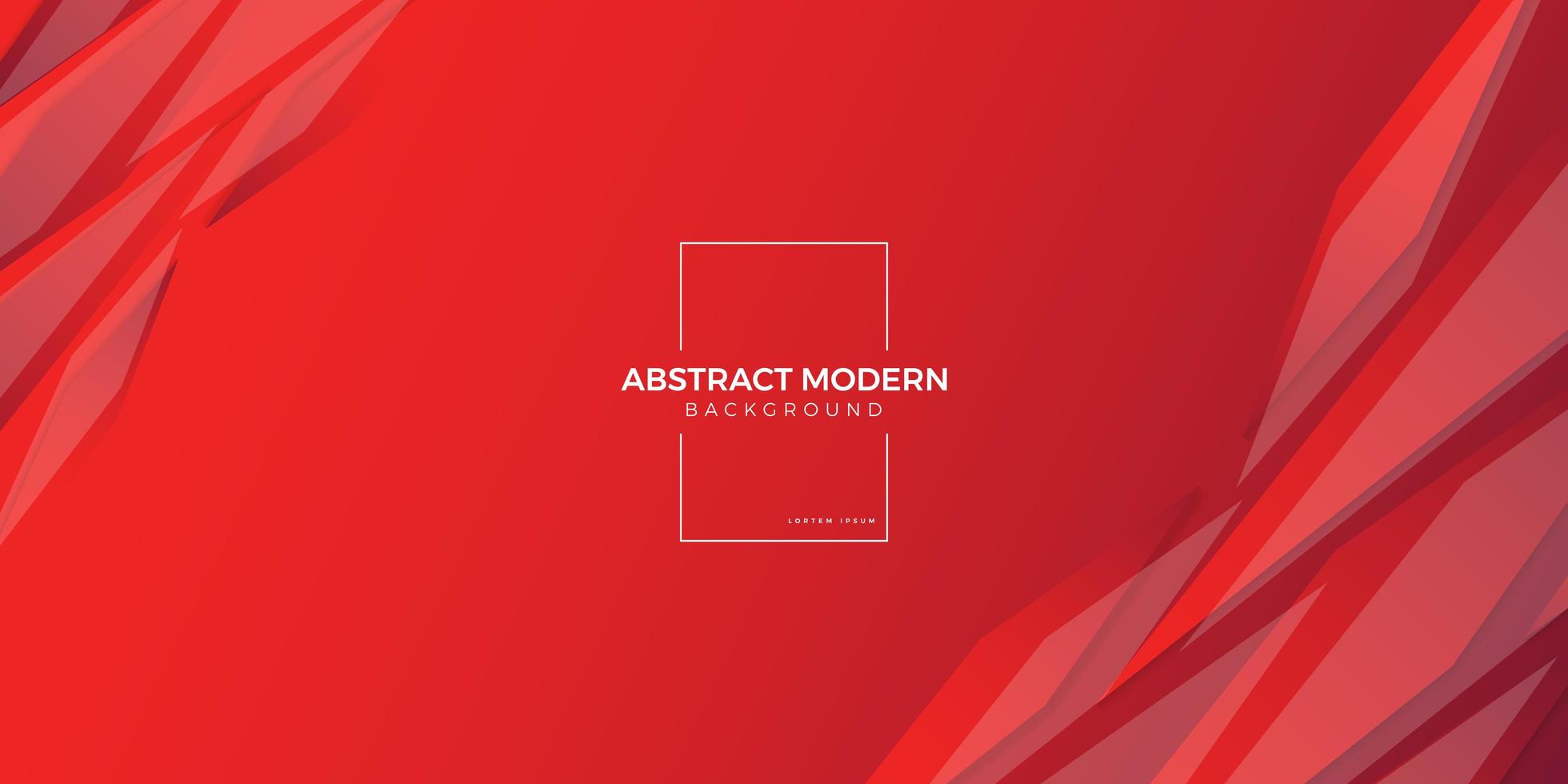 Geometric background modern red card: Graphic #22007425