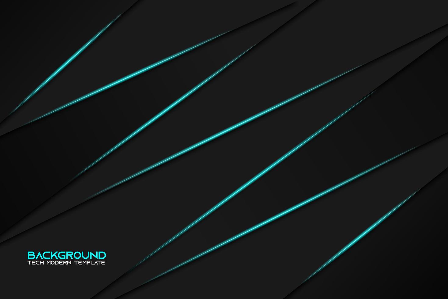 Metallic Blue and Black Zigzag Shape Background vector